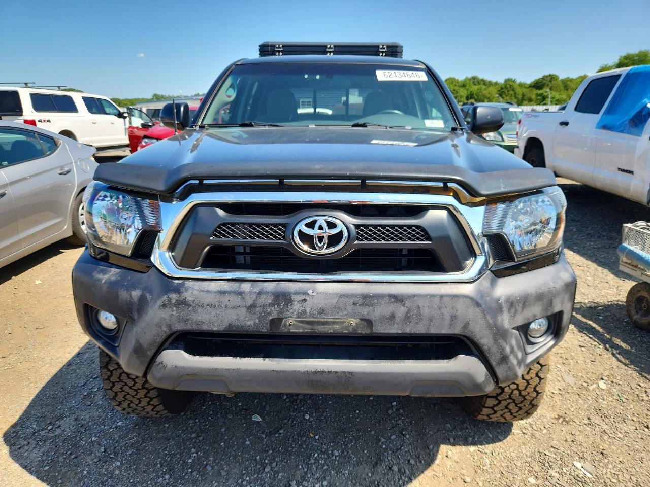 2014 Toyota Tacoma V6 Black vin: 5TFLU4EN8EX097766