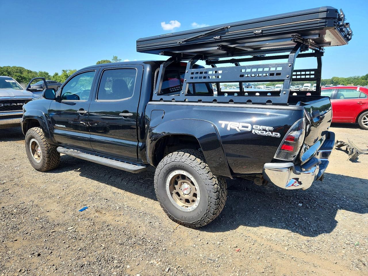 2014 Toyota Tacoma V6 Black vin: 5TFLU4EN8EX097766