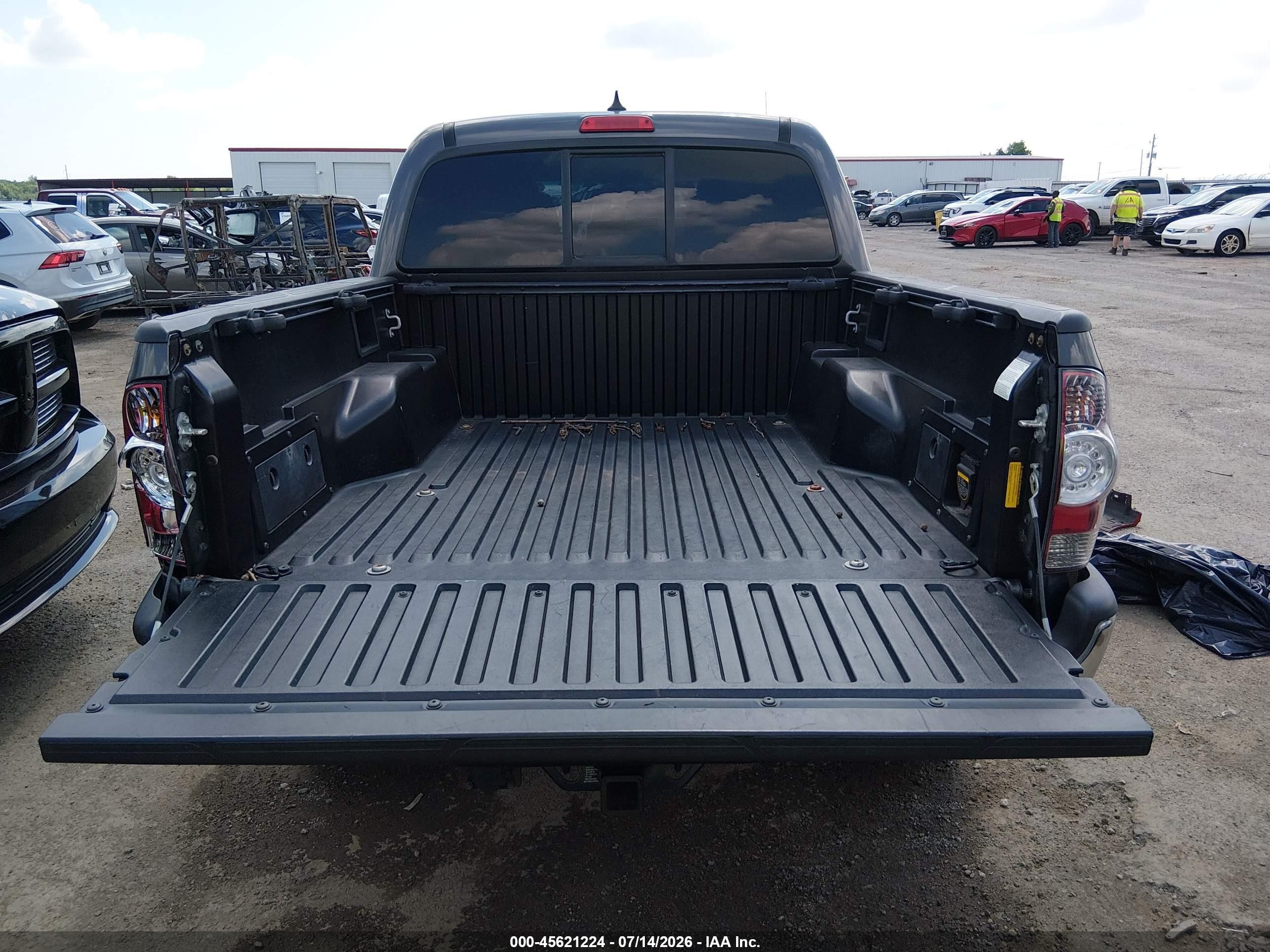2012 Toyota Tacoma Base V6 Gray vin: 5TFLU4EN9CX026444