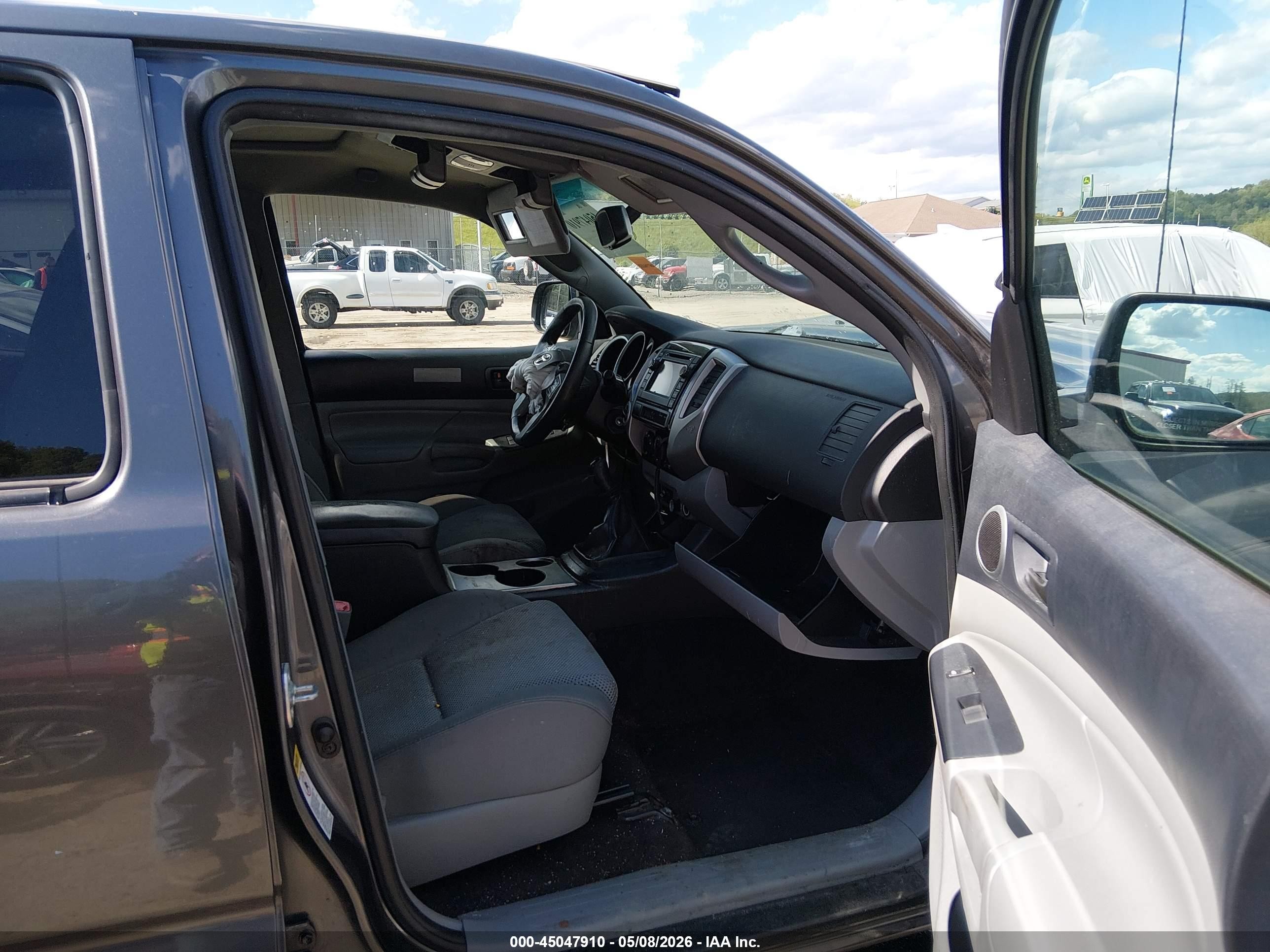 2013 Toyota Tacoma Base V6 Серый vin: 5TFLU4EN9DX049160