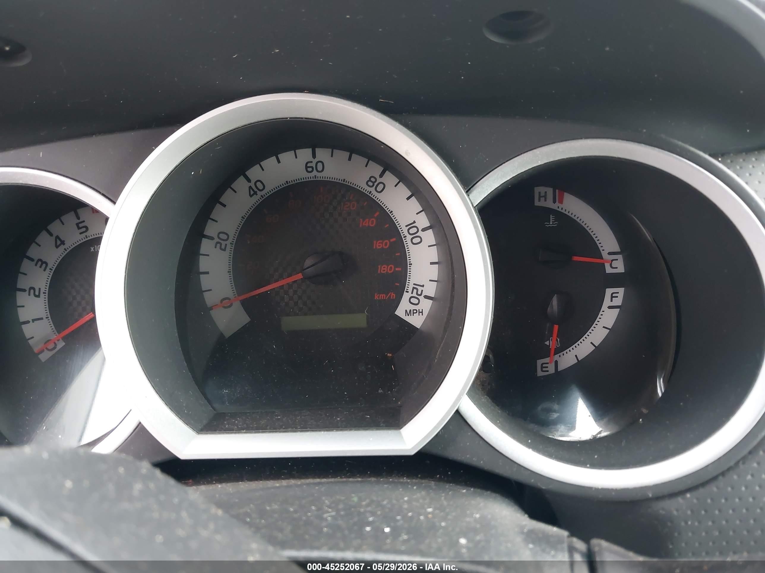 2013 Toyota Tacoma Base V6 Brown vin: 5TFLU4EN9DX053807