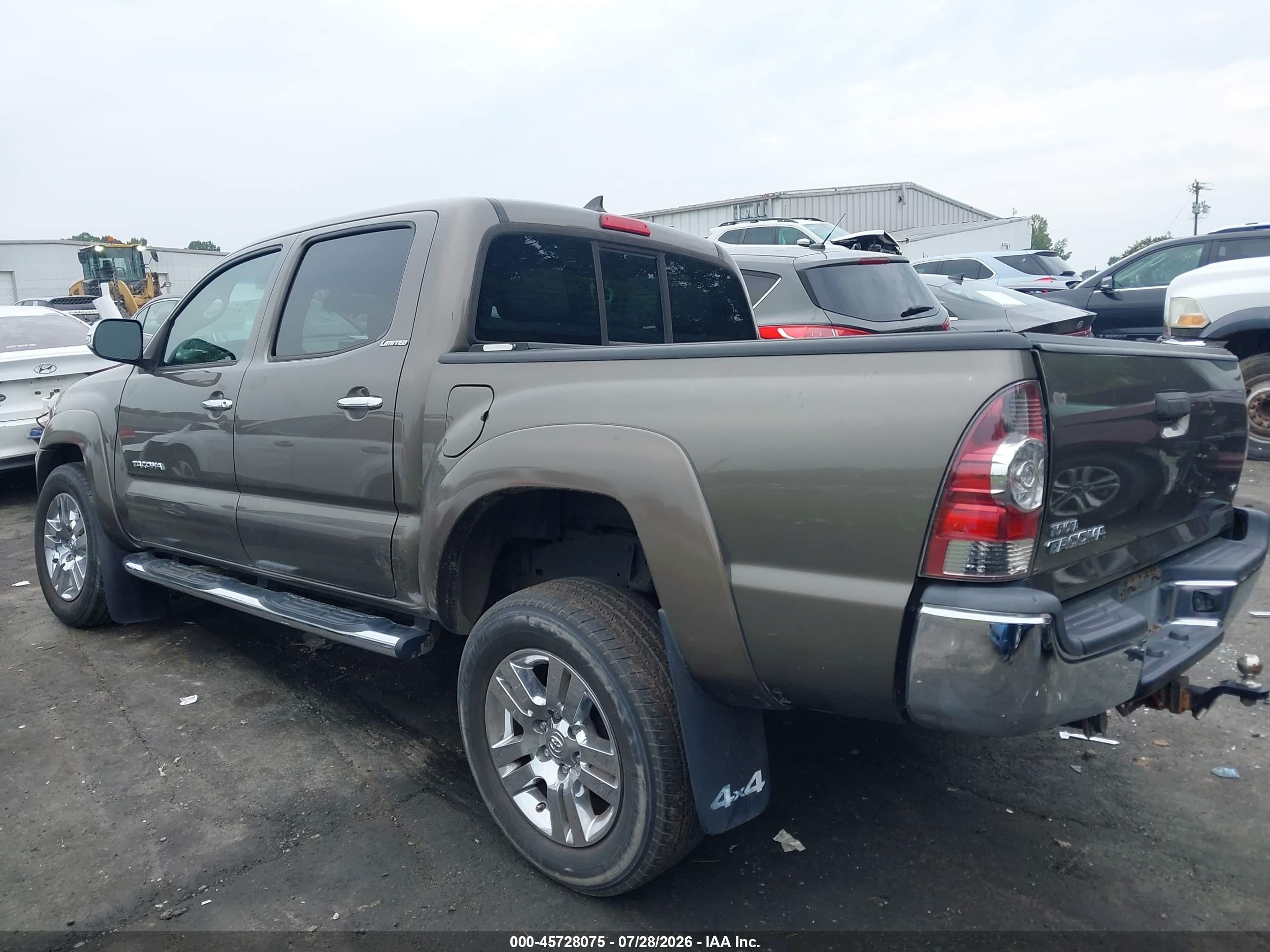 2013 Toyota Tacoma Base V6 Коричневый vin: 5TFLU4EN9DX053855