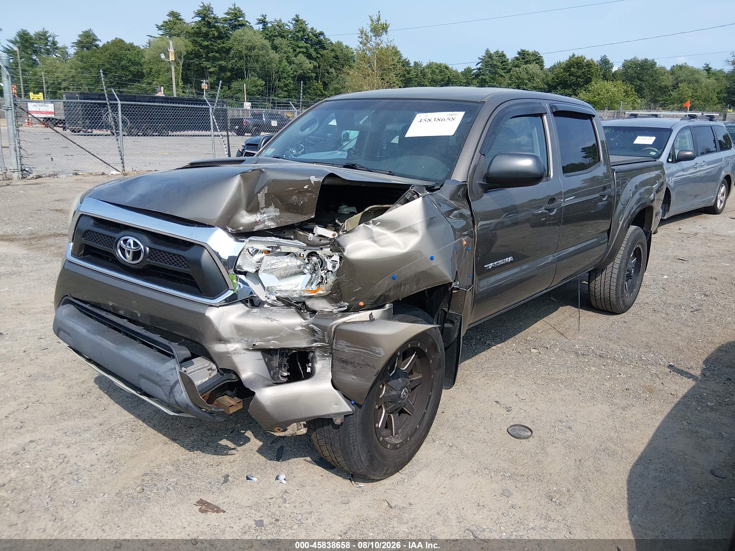 2013 Toyota Tacoma Base V6 Brown vin: 5TFLU4EN9DX083311