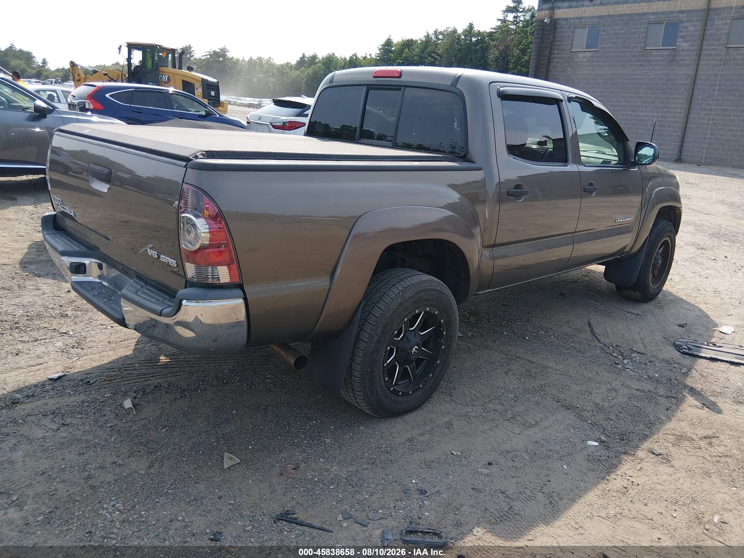 2013 Toyota Tacoma Base V6 Brown vin: 5TFLU4EN9DX083311