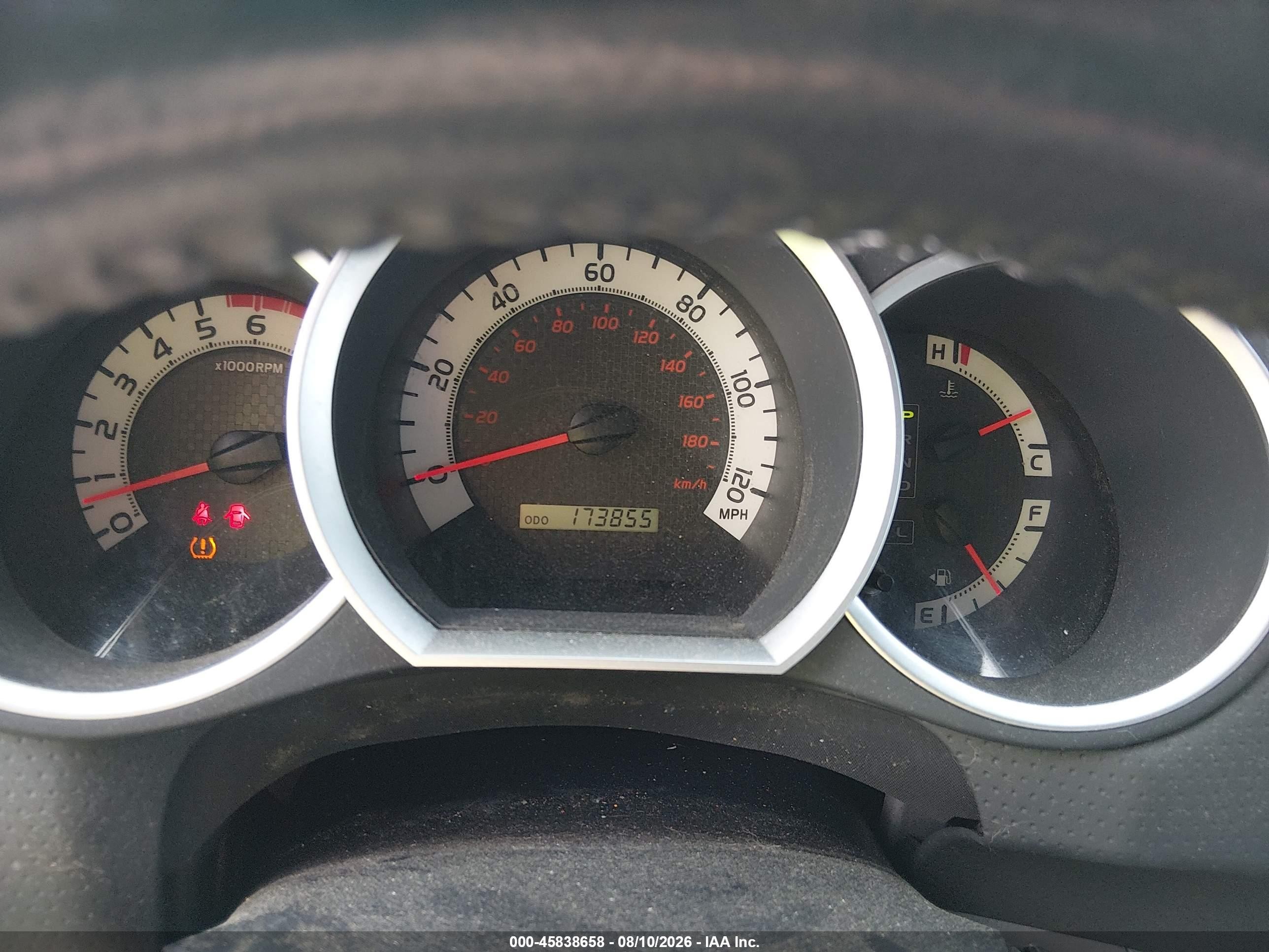 2013 Toyota Tacoma Base V6 Brown vin: 5TFLU4EN9DX083311