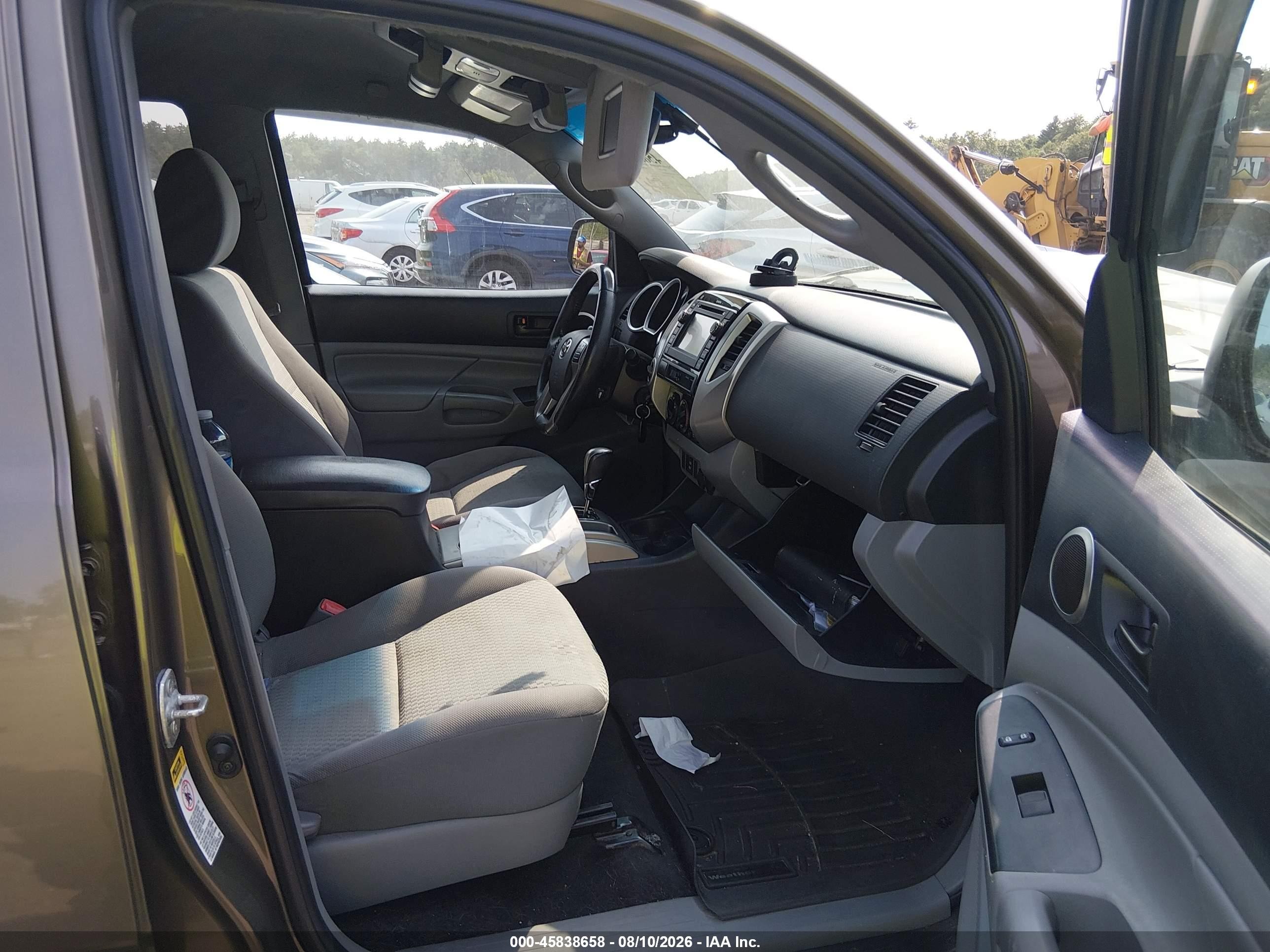 2013 Toyota Tacoma Base V6 Brown vin: 5TFLU4EN9DX083311