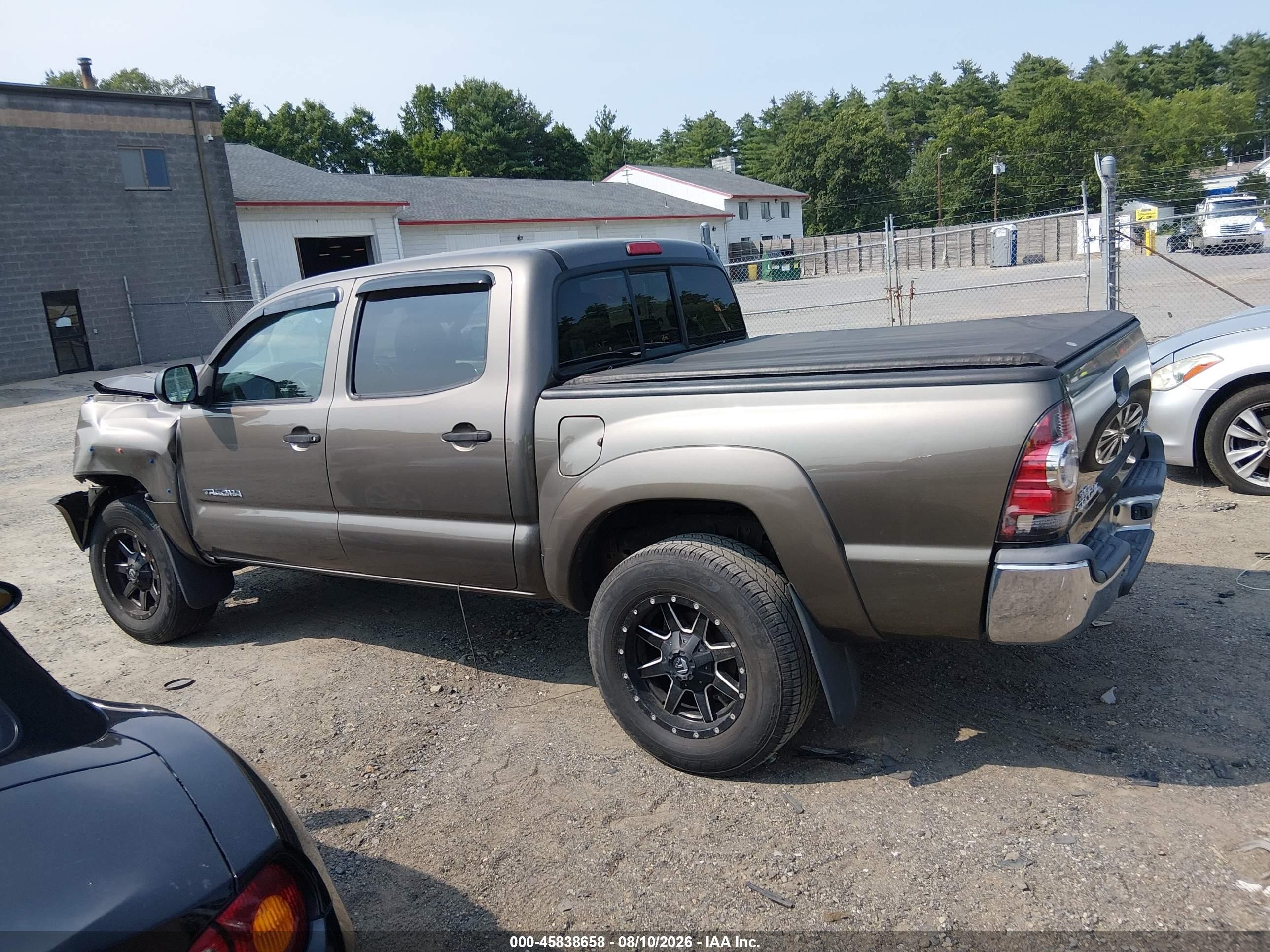 2013 Toyota Tacoma Base V6 Brown vin: 5TFLU4EN9DX083311