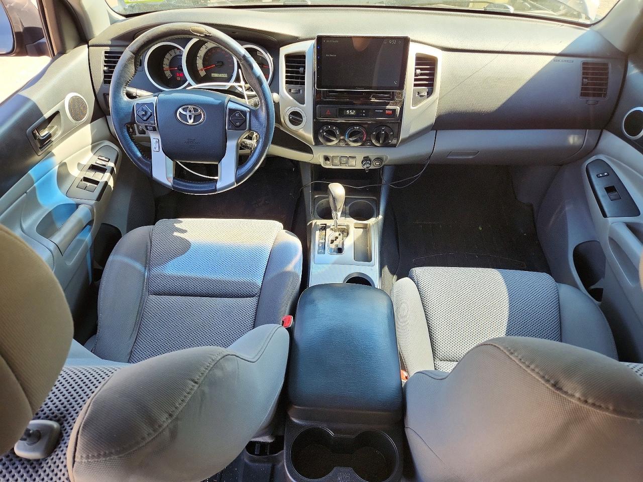 2014 Toyota Tacoma Double Cab Gray vin: 5TFLU4EN9EX089580