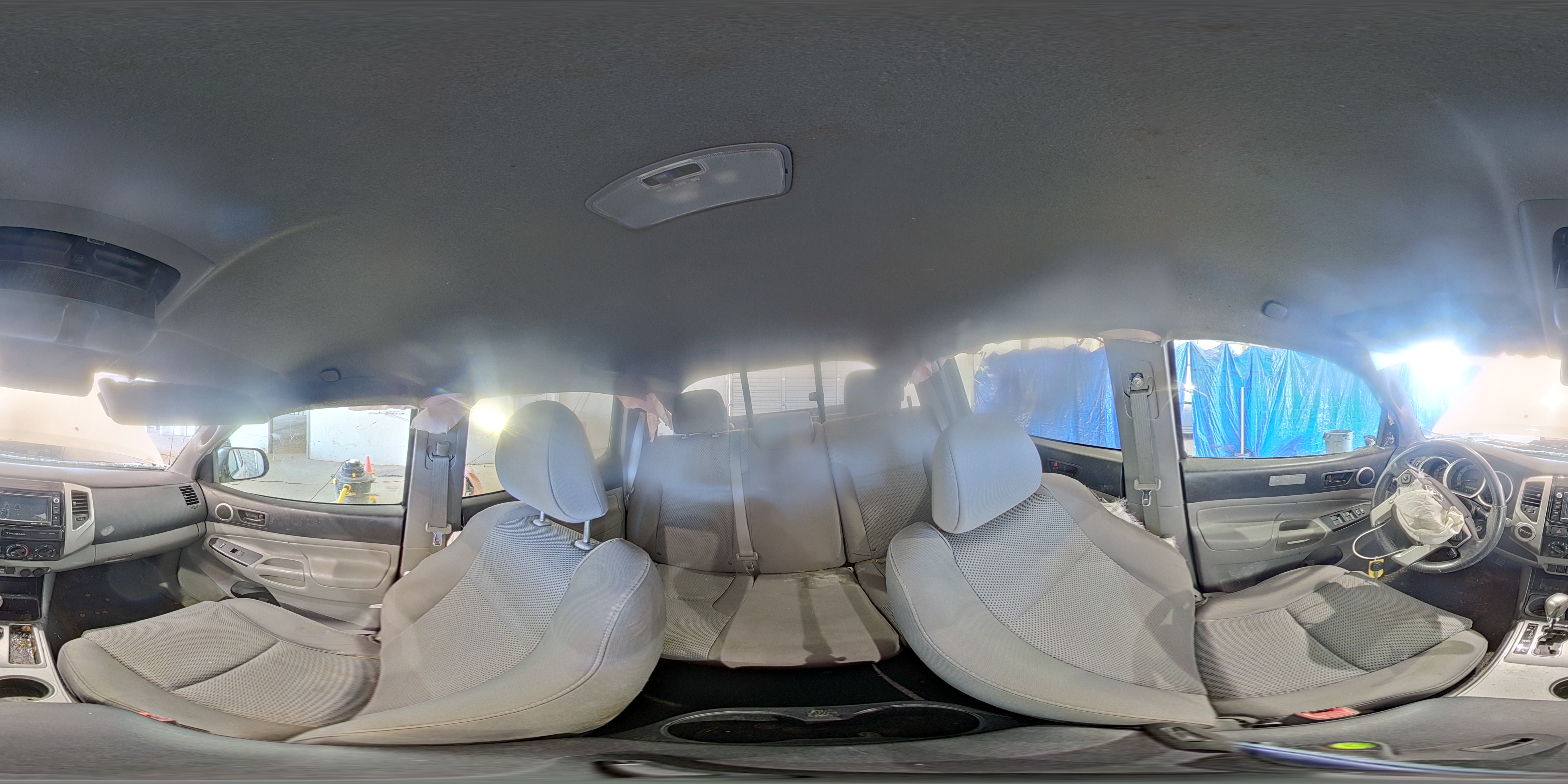 2015 Toyota Tacoma V6 White vin: 5TFLU4EN9FX143283
