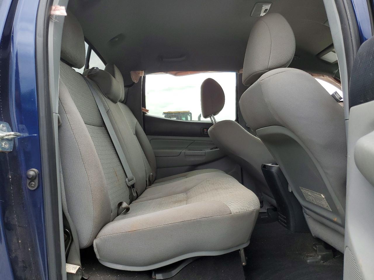 2013 Toyota Tacoma Double Cab Blue vin: 5TFLU4ENXDX059356