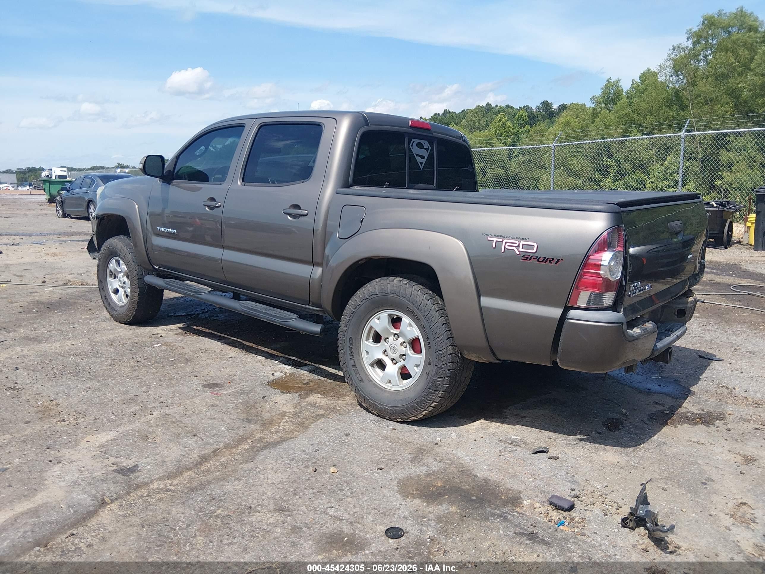 2013 Toyota Tacoma Base V6 Brown vin: 5TFLU4ENXDX073774