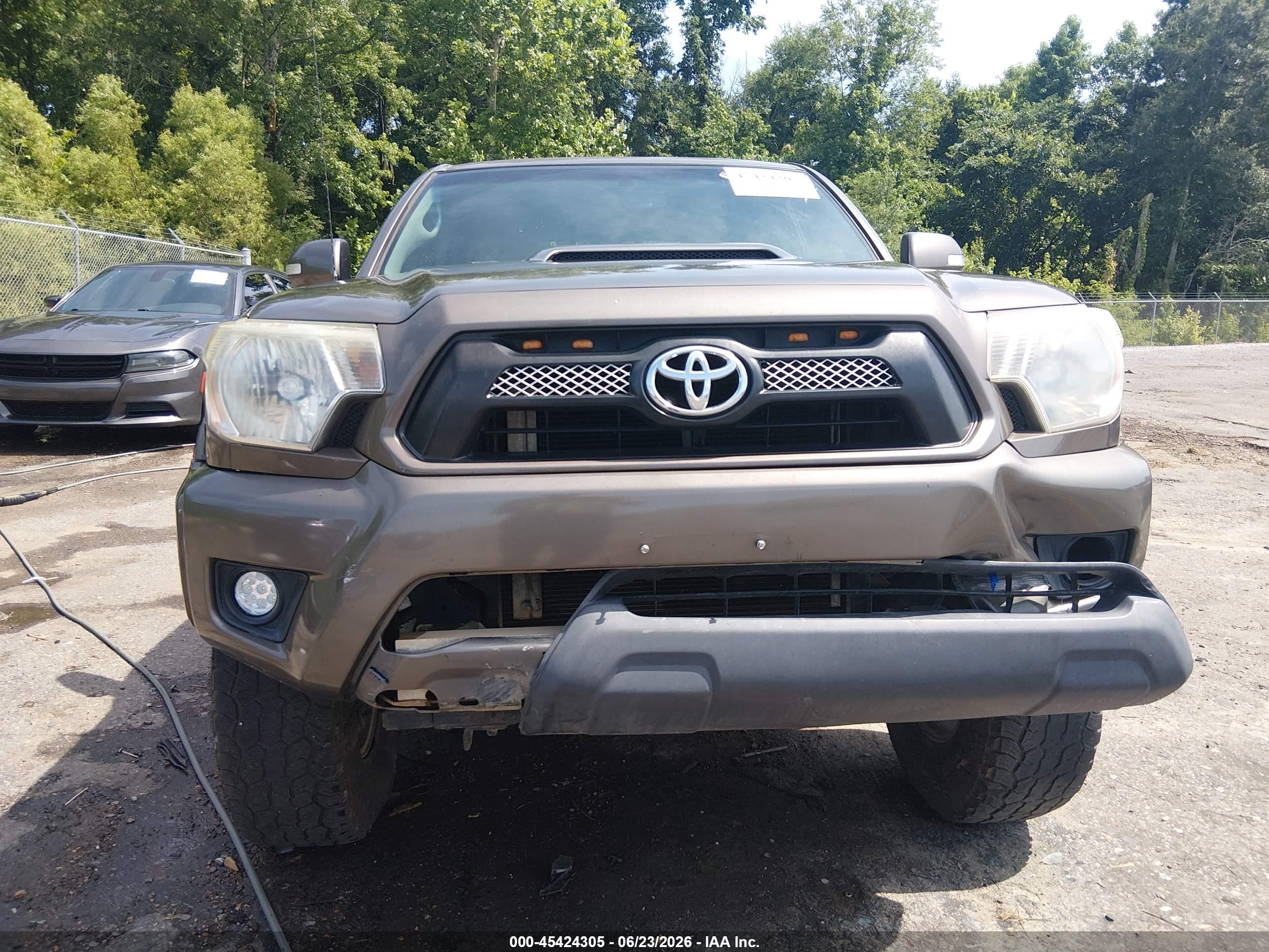2013 Toyota Tacoma Base V6 Brown vin: 5TFLU4ENXDX073774