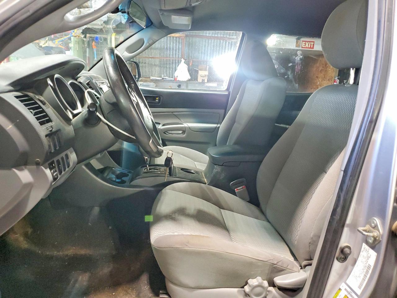2014 Toyota Tacoma Double Cab Серебряный vin: 5TFLU4ENXEX093413