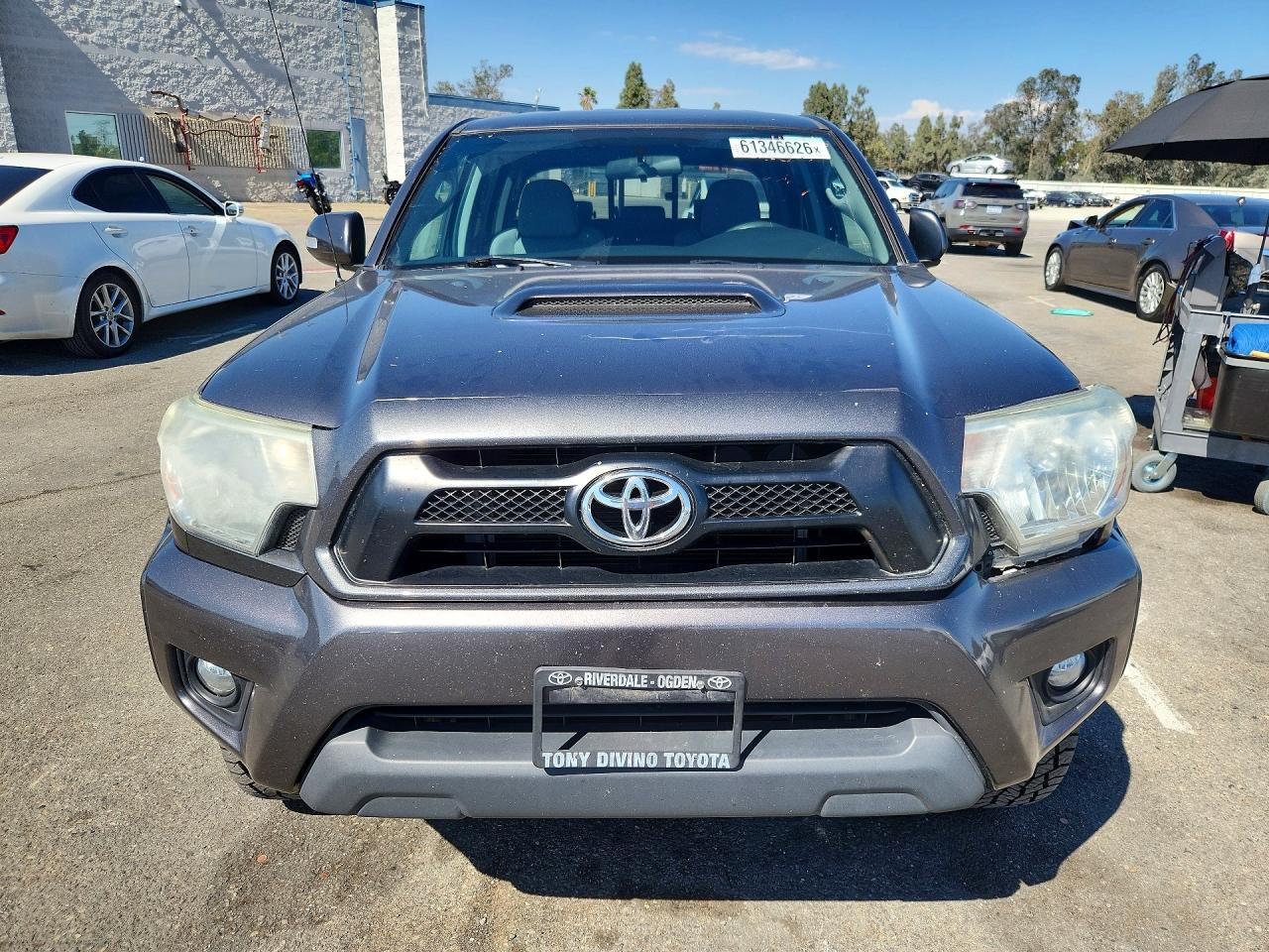 2015 Toyota Tacoma V6 Charcoal vin: 5TFLU4ENXFX123723
