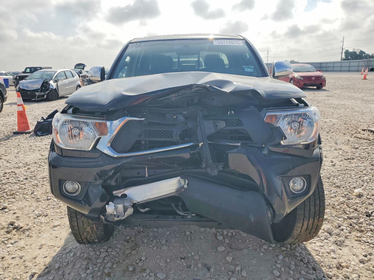 2015 Toyota Tacoma V6 Black vin: 5TFLU4ENXFX138741