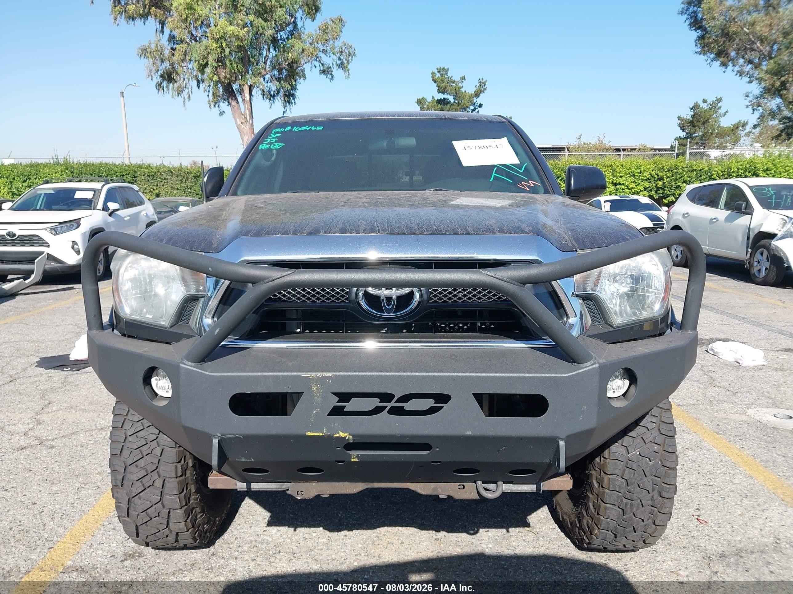 2015 Toyota Tacoma Base V6 Gray vin: 5TFLU4ENXFX140425