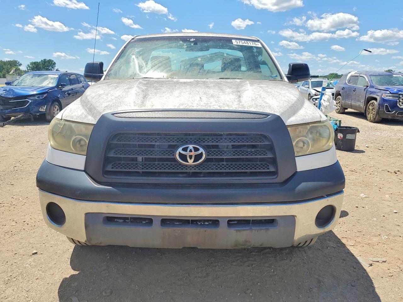 2008 Toyota Tundra Grade Белый vin: 5TFLU52108X009062