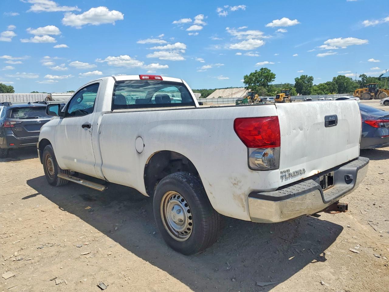 2008 Toyota Tundra Grade Белый vin: 5TFLU52108X009062