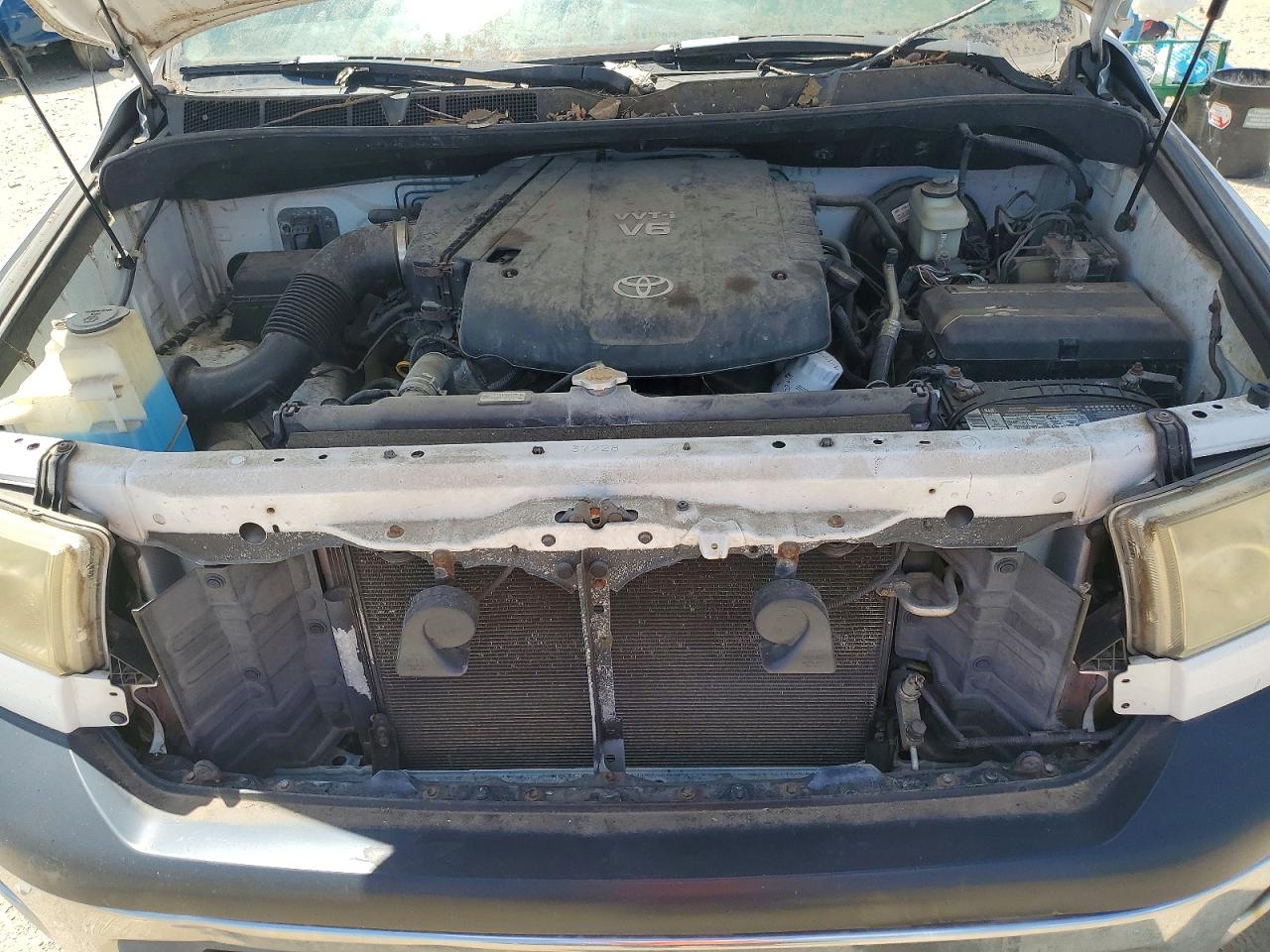 2008 Toyota Tundra Grade Белый vin: 5TFLU52108X009062
