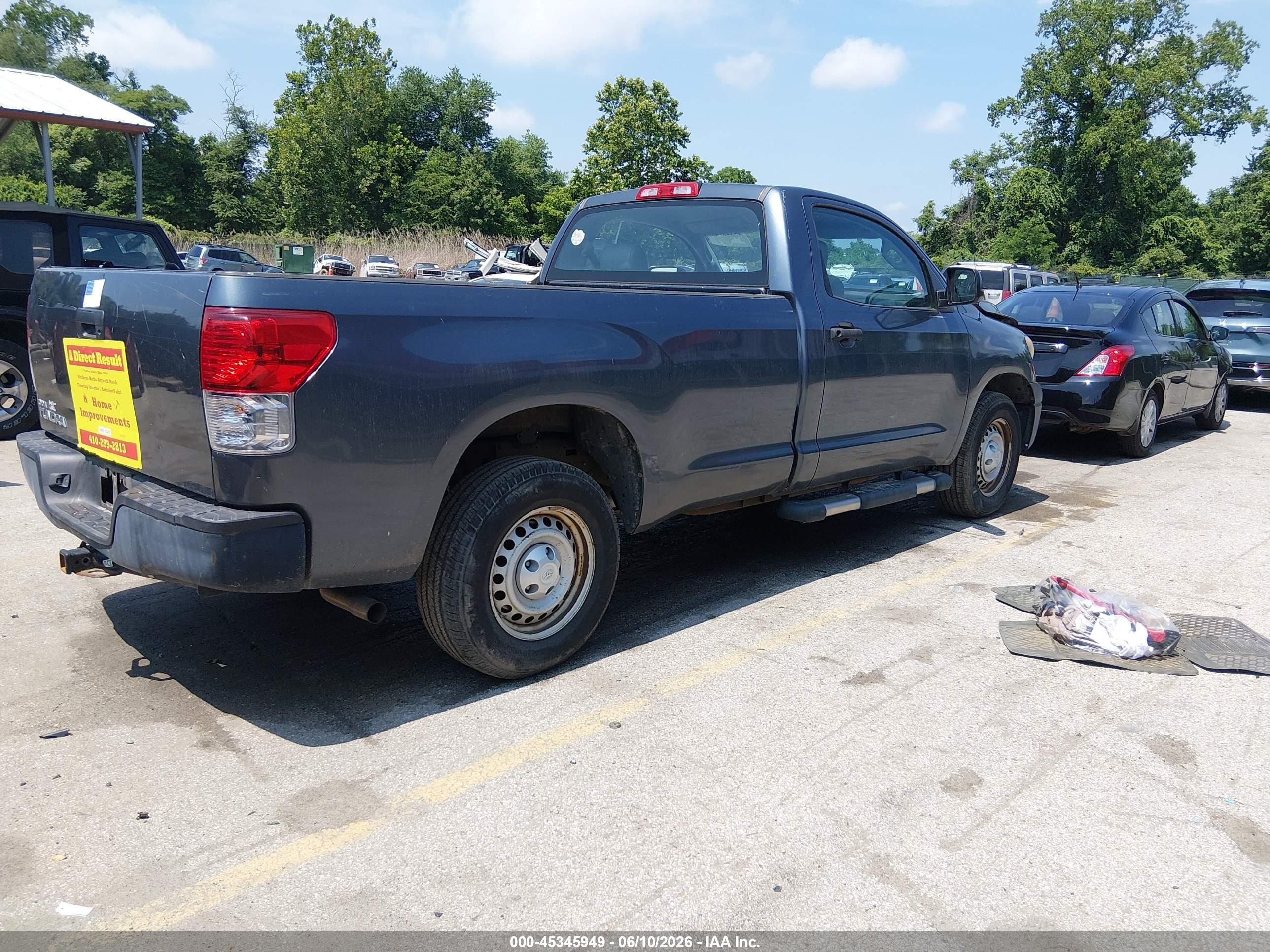 2010 Toyota Tundra Grade V6 Gray vin: 5TFLU5F10AX021910