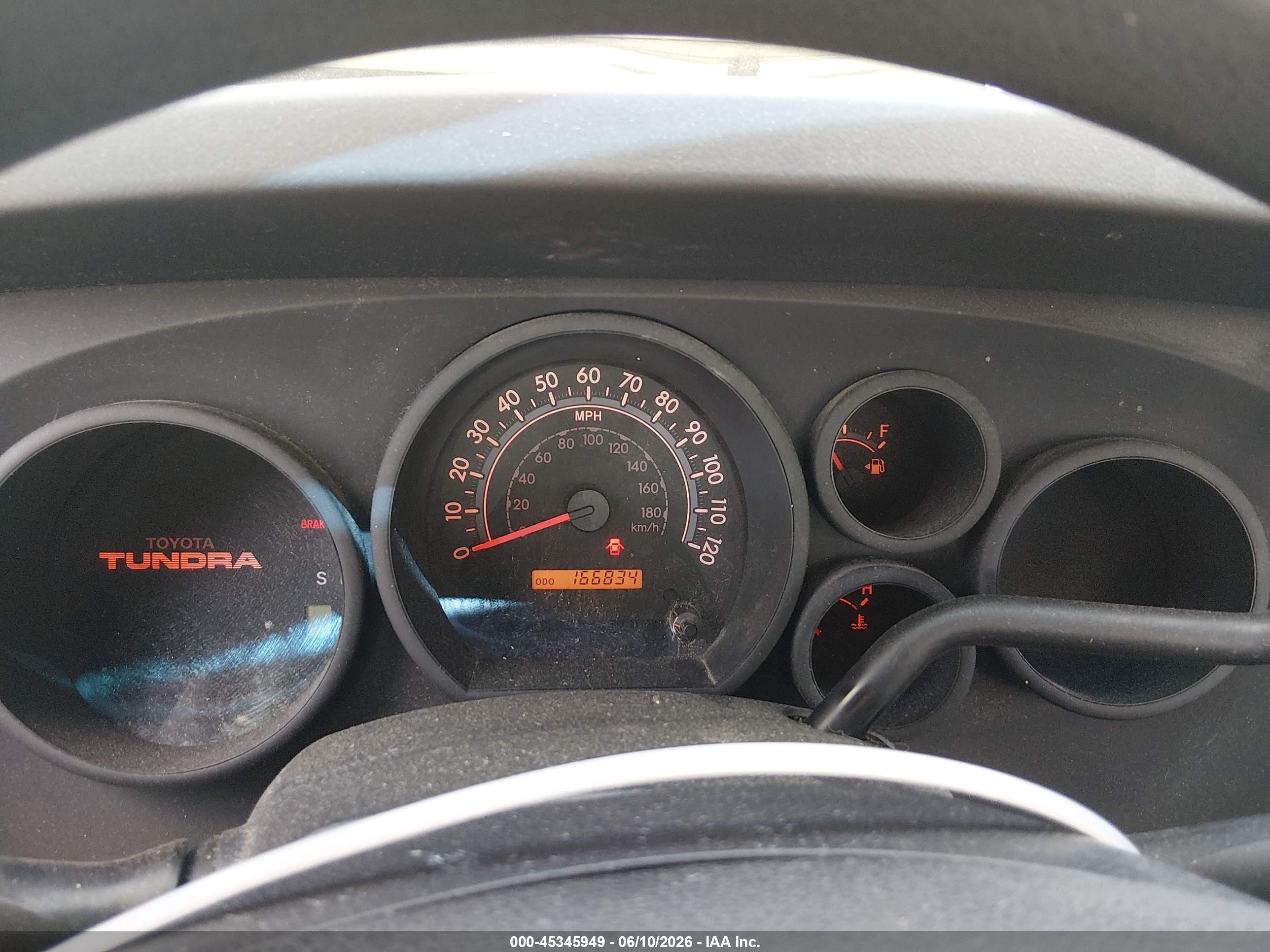 2010 Toyota Tundra Grade V6 Gray vin: 5TFLU5F10AX021910