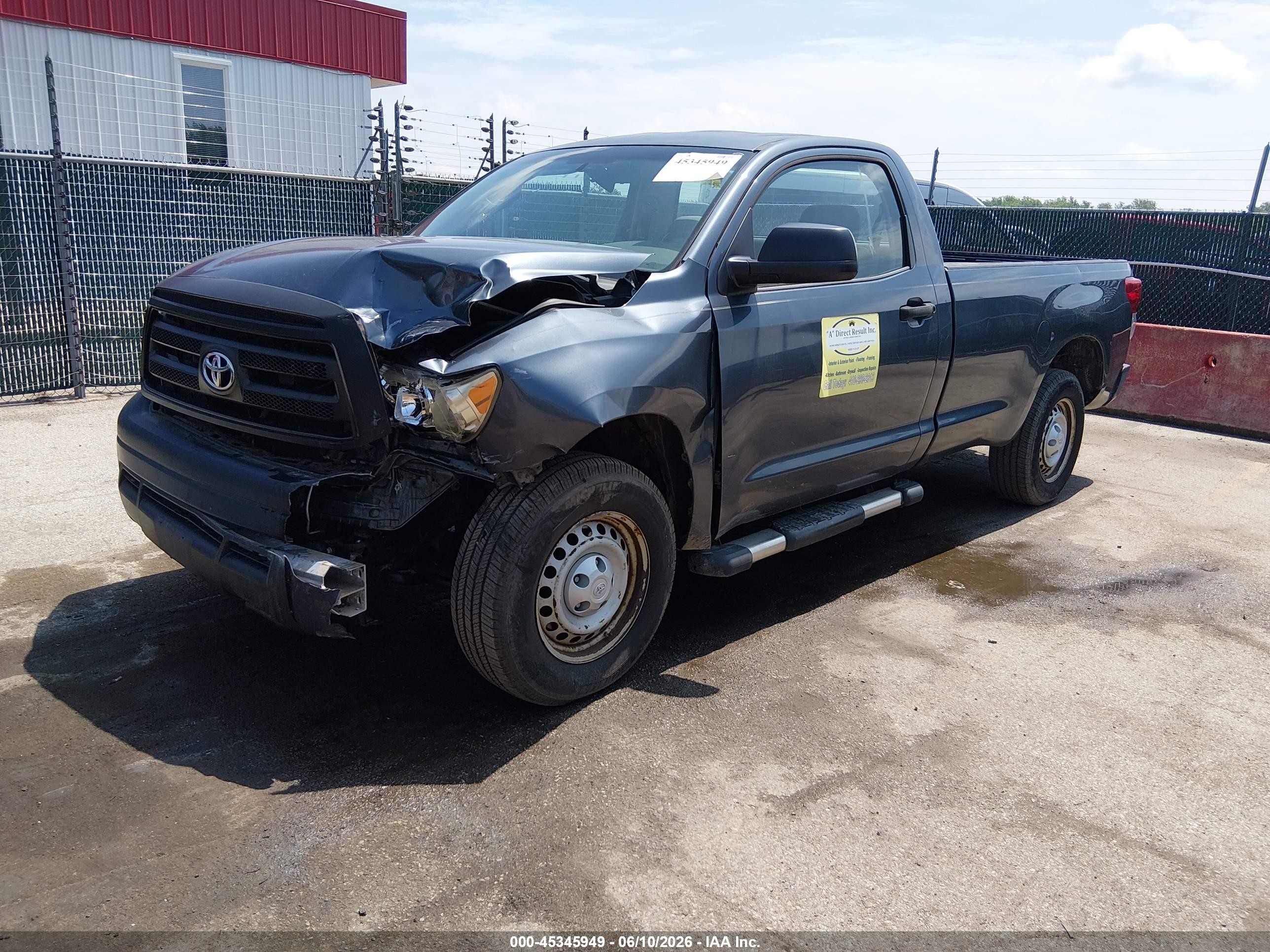 2010 Toyota Tundra Grade V6 Gray vin: 5TFLU5F10AX021910