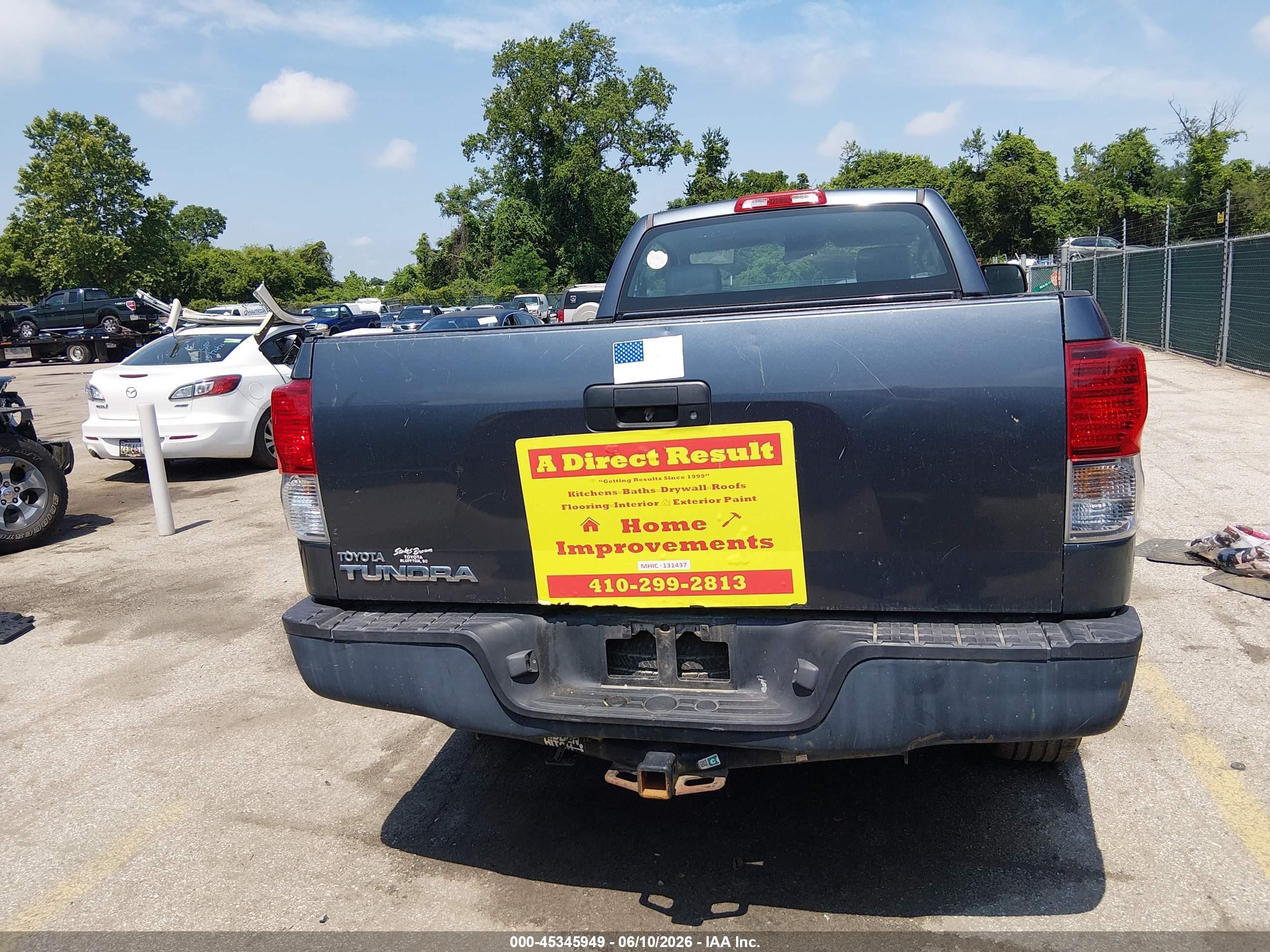 2010 Toyota Tundra Grade V6 Gray vin: 5TFLU5F10AX021910
