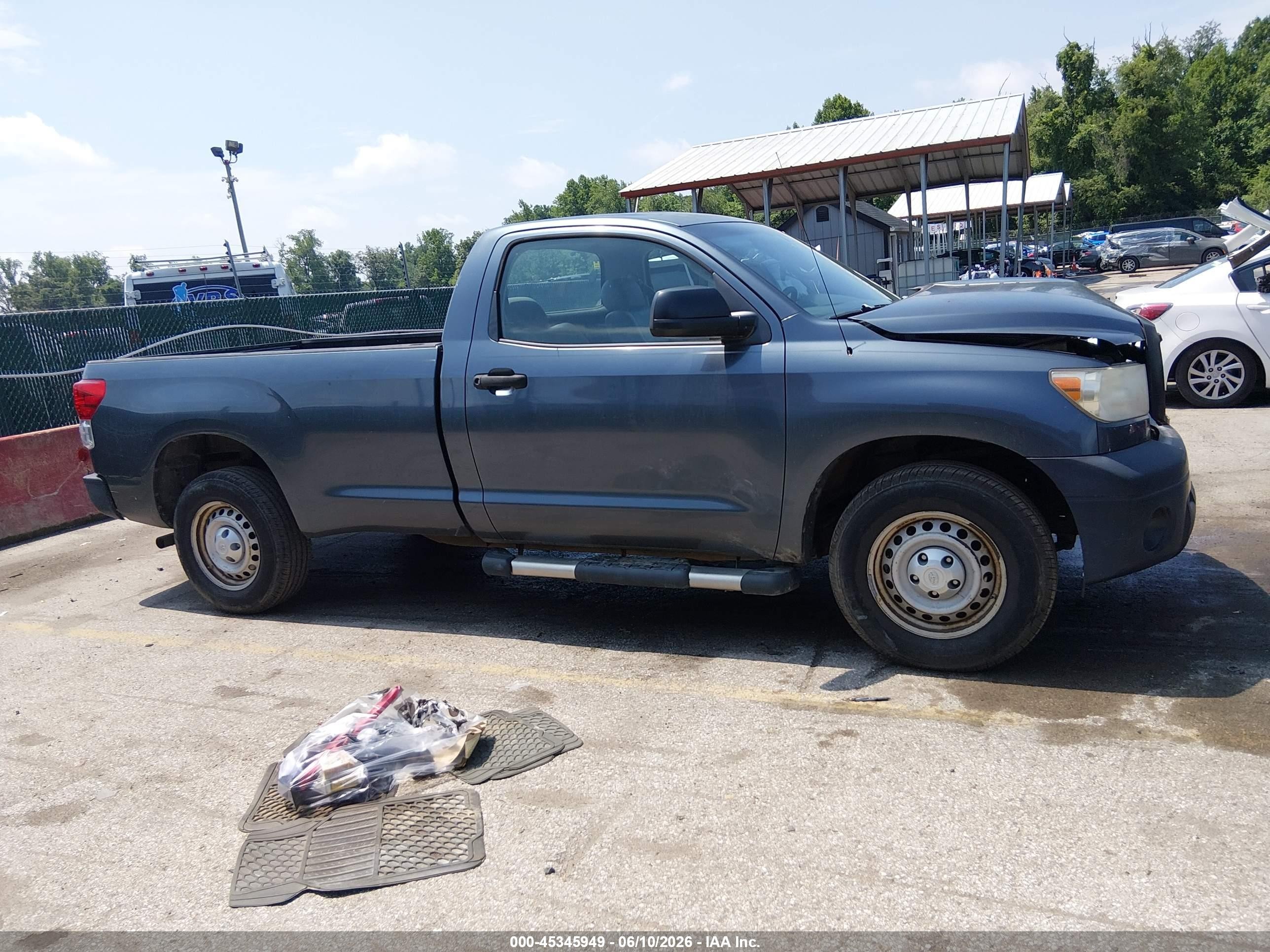 2010 Toyota Tundra Grade V6 Gray vin: 5TFLU5F10AX021910