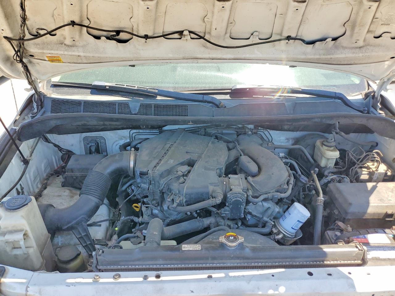 2010 Toyota Tundra Grade Белый vin: 5TFLU5F1XAX024149