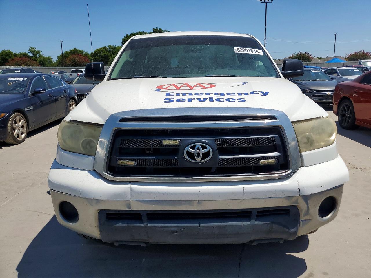 2010 Toyota Tundra Grade Белый vin: 5TFLU5F1XAX024149