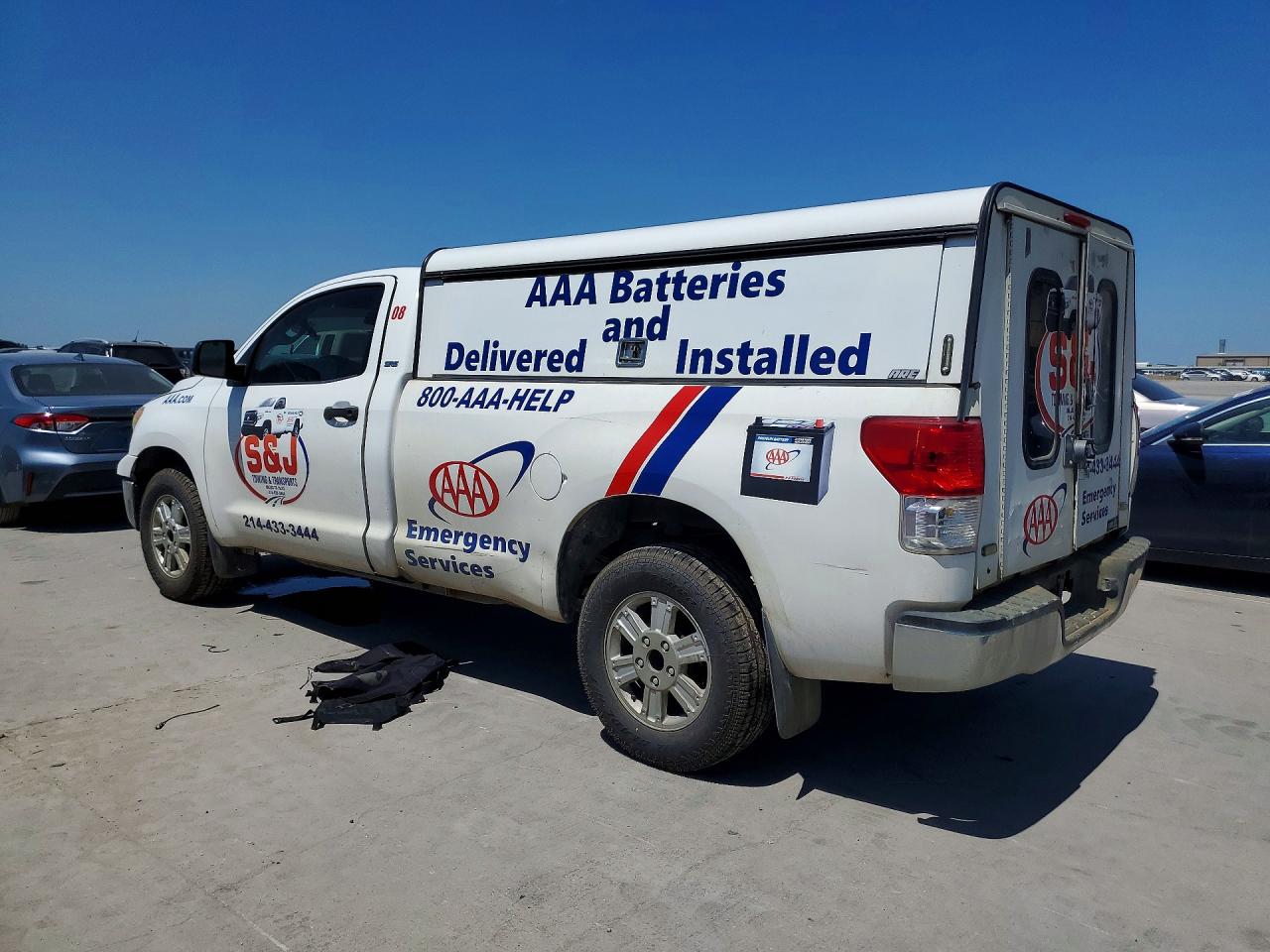 2010 Toyota Tundra Grade Белый vin: 5TFLU5F1XAX024149