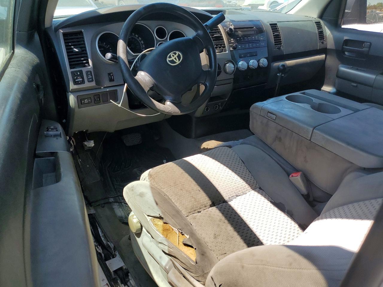 2010 Toyota Tundra Grade Белый vin: 5TFLU5F1XAX024149