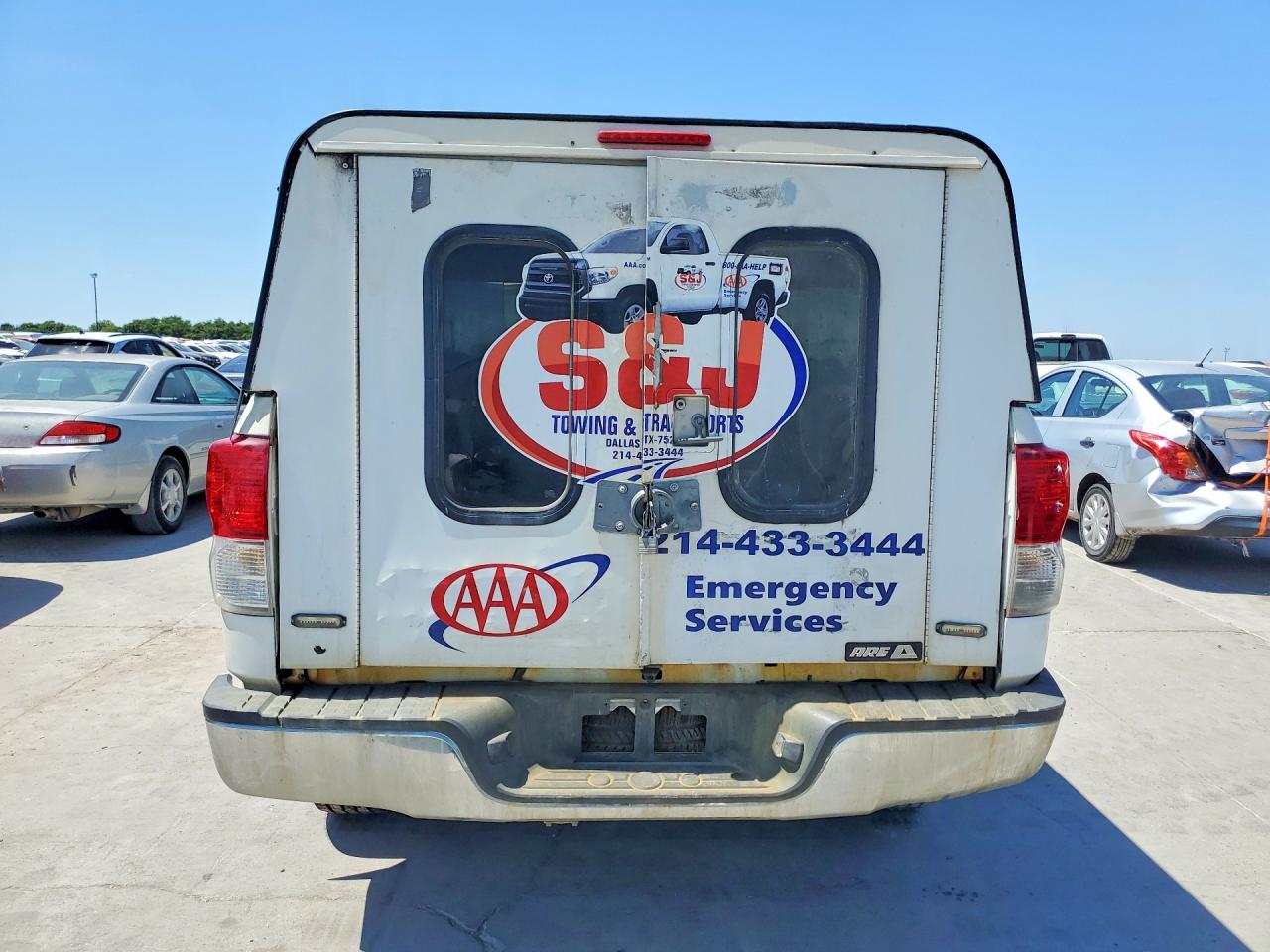 2010 Toyota Tundra Grade Белый vin: 5TFLU5F1XAX024149