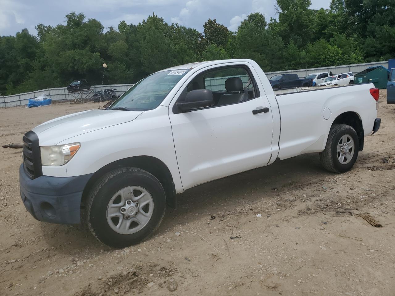 2013 Toyota Tundra Grade Белый vin: 5TFLU5F1XDX030425 Damage: Left Front Door, Chipped, 3