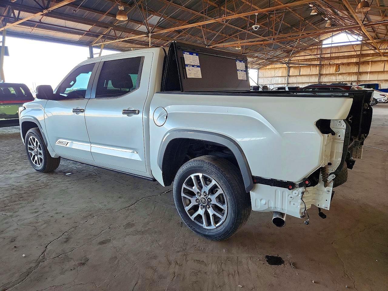 2024 Toyota Tundra 1794 Edition White vin: 5TFMA5DB1RX215432