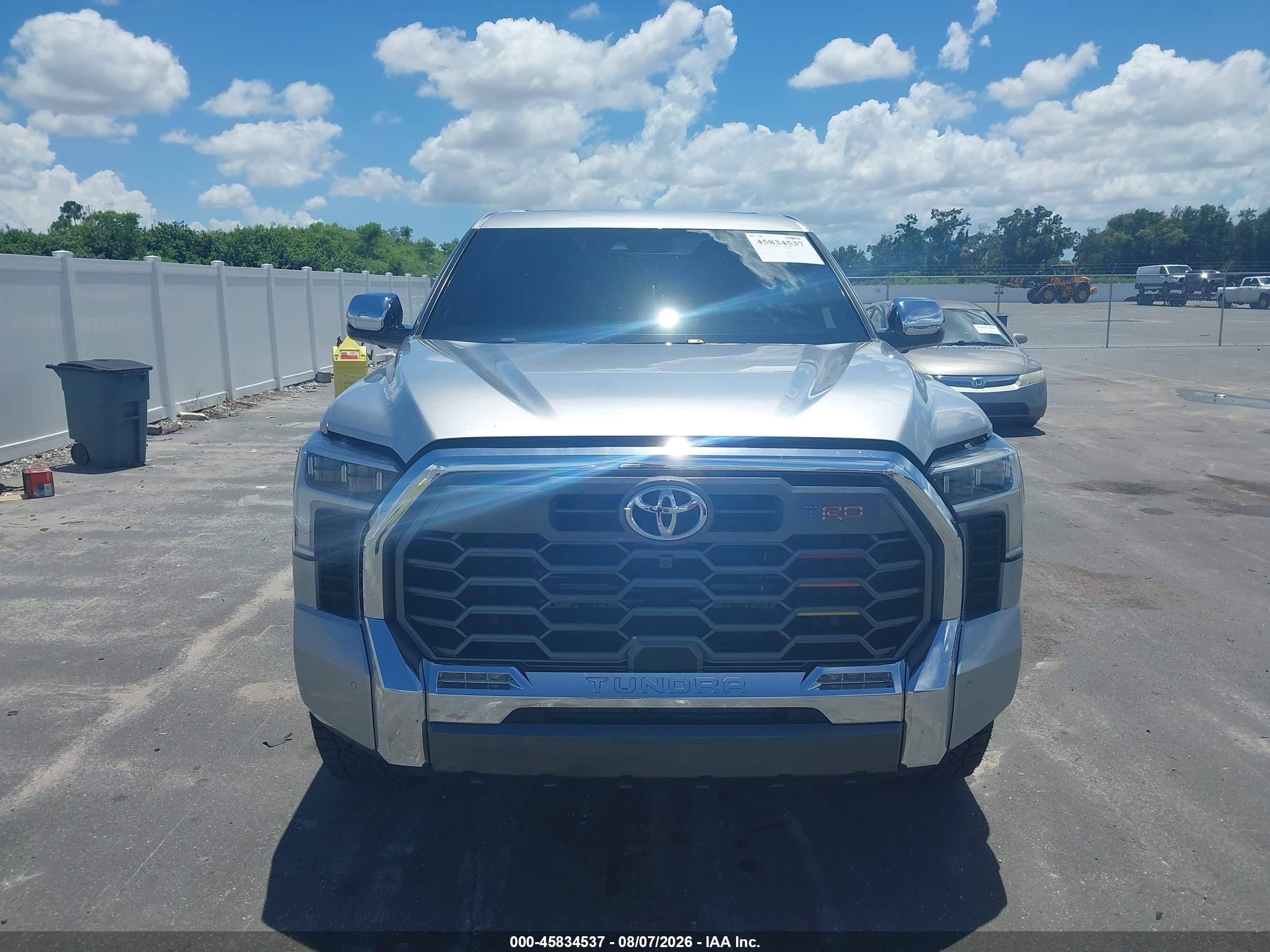 2025 Toyota Tundra 1794 Edition Silver vin: 5TFMA5DB3SX270566