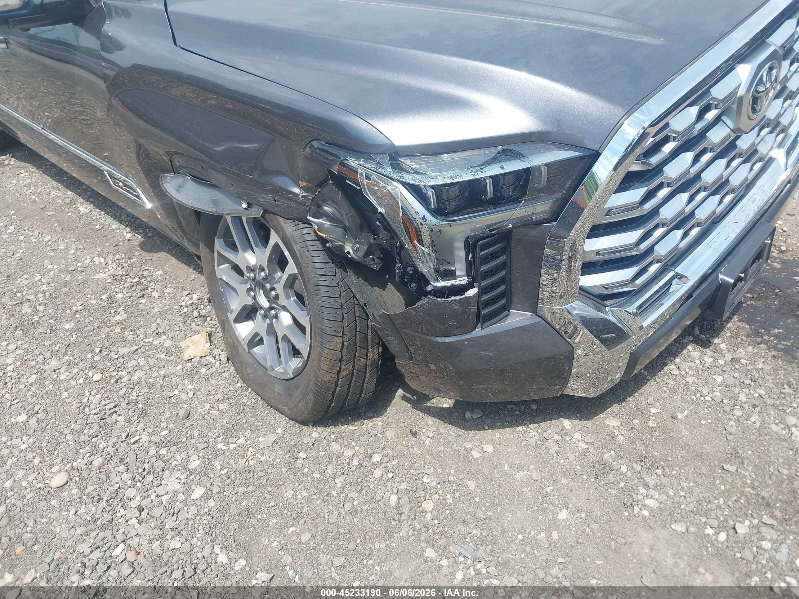 2023 Toyota Tundra 1794 Edition Серый vin: 5TFMA5DB4PX081299