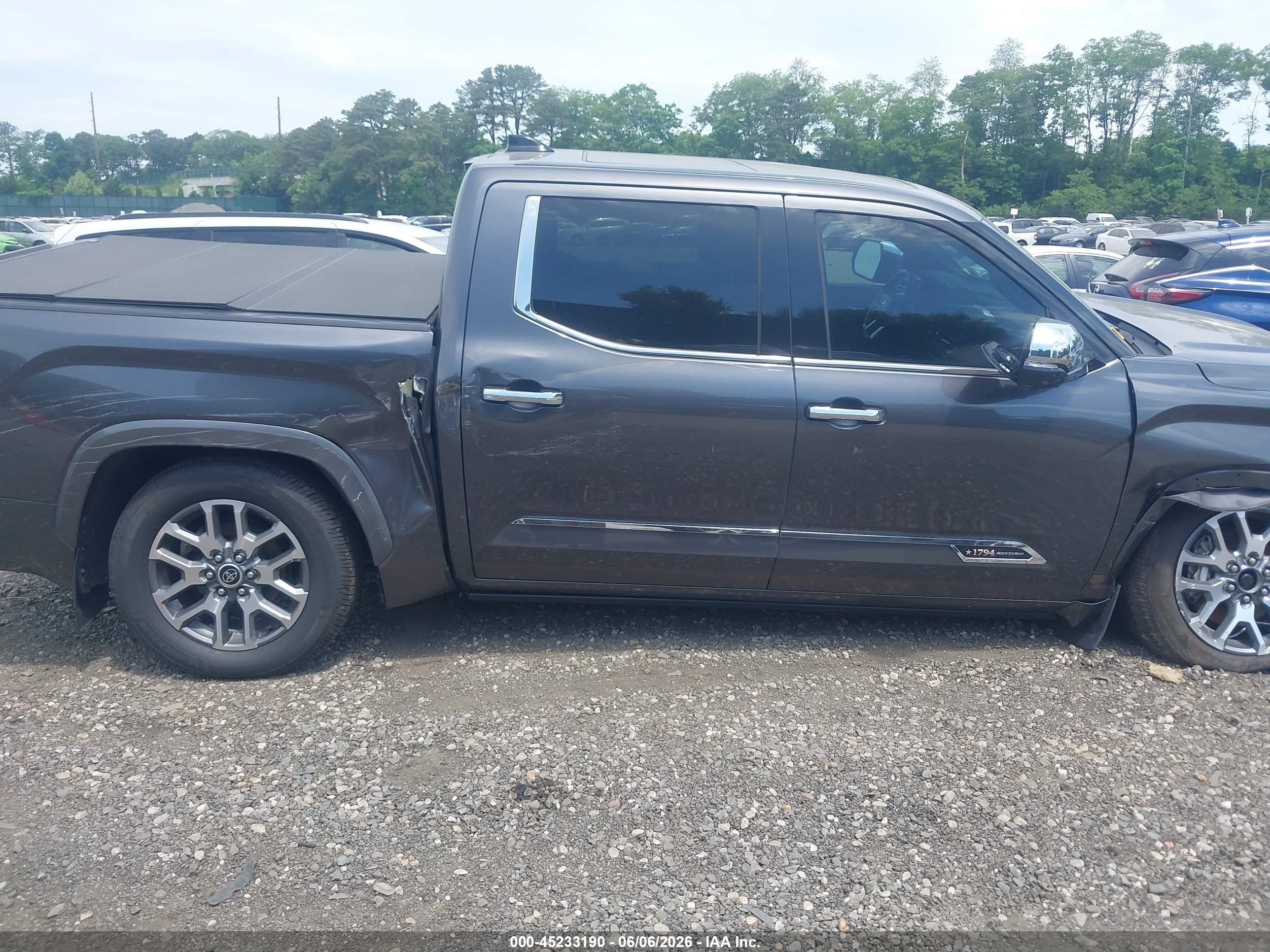 2023 Toyota Tundra 1794 Edition Серый vin: 5TFMA5DB4PX081299