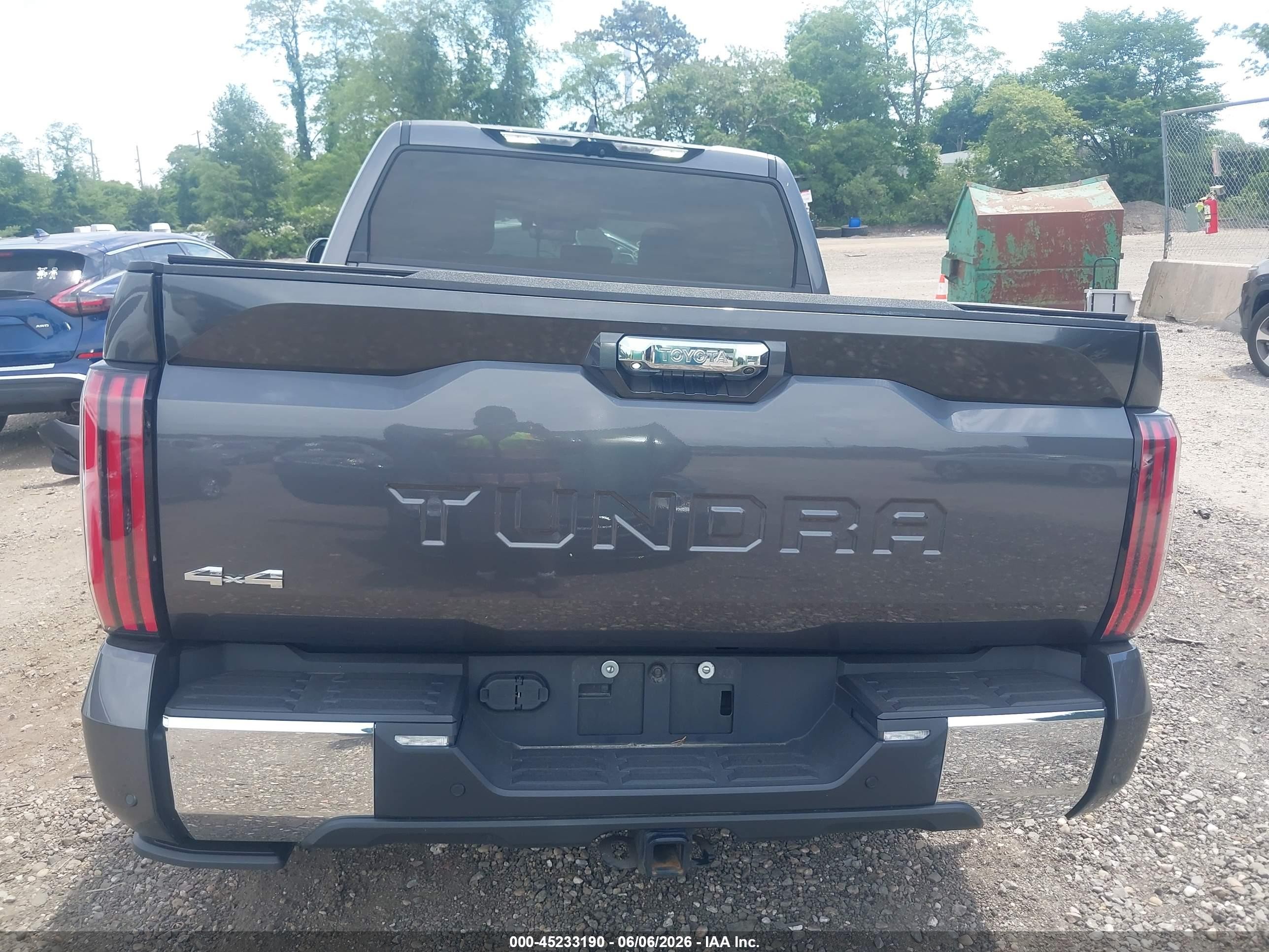 2023 Toyota Tundra 1794 Edition Серый vin: 5TFMA5DB4PX081299