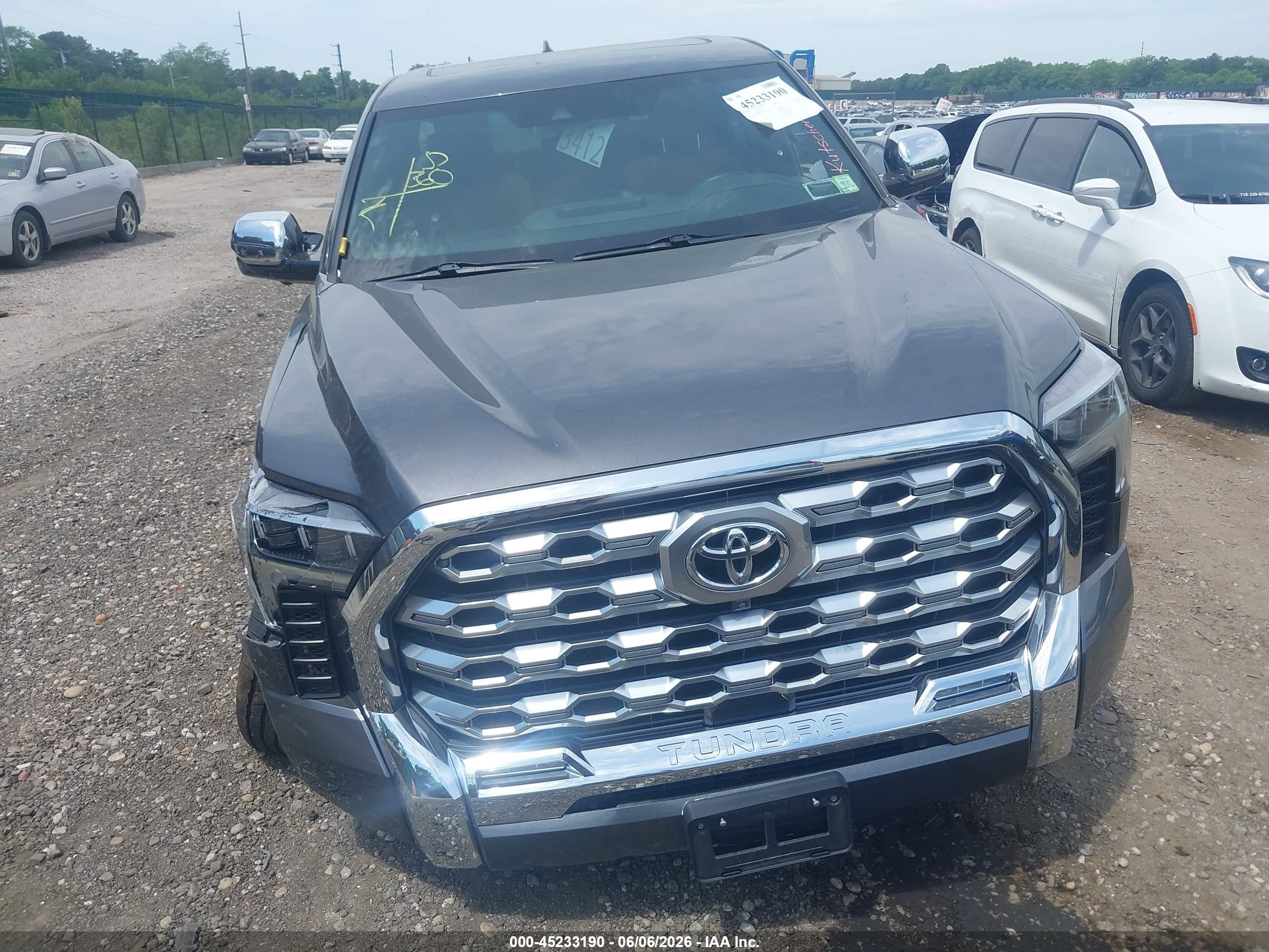 2023 Toyota Tundra 1794 Edition Серый vin: 5TFMA5DB4PX081299