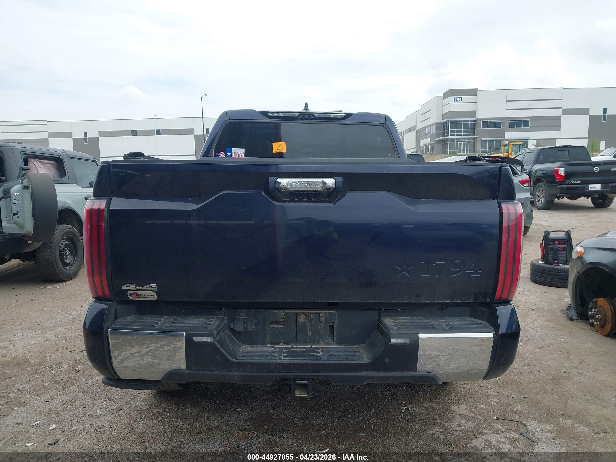 2025 Toyota Tundra 1794 Edition Dark Blue vin: 5TFMA5DB6SX279293