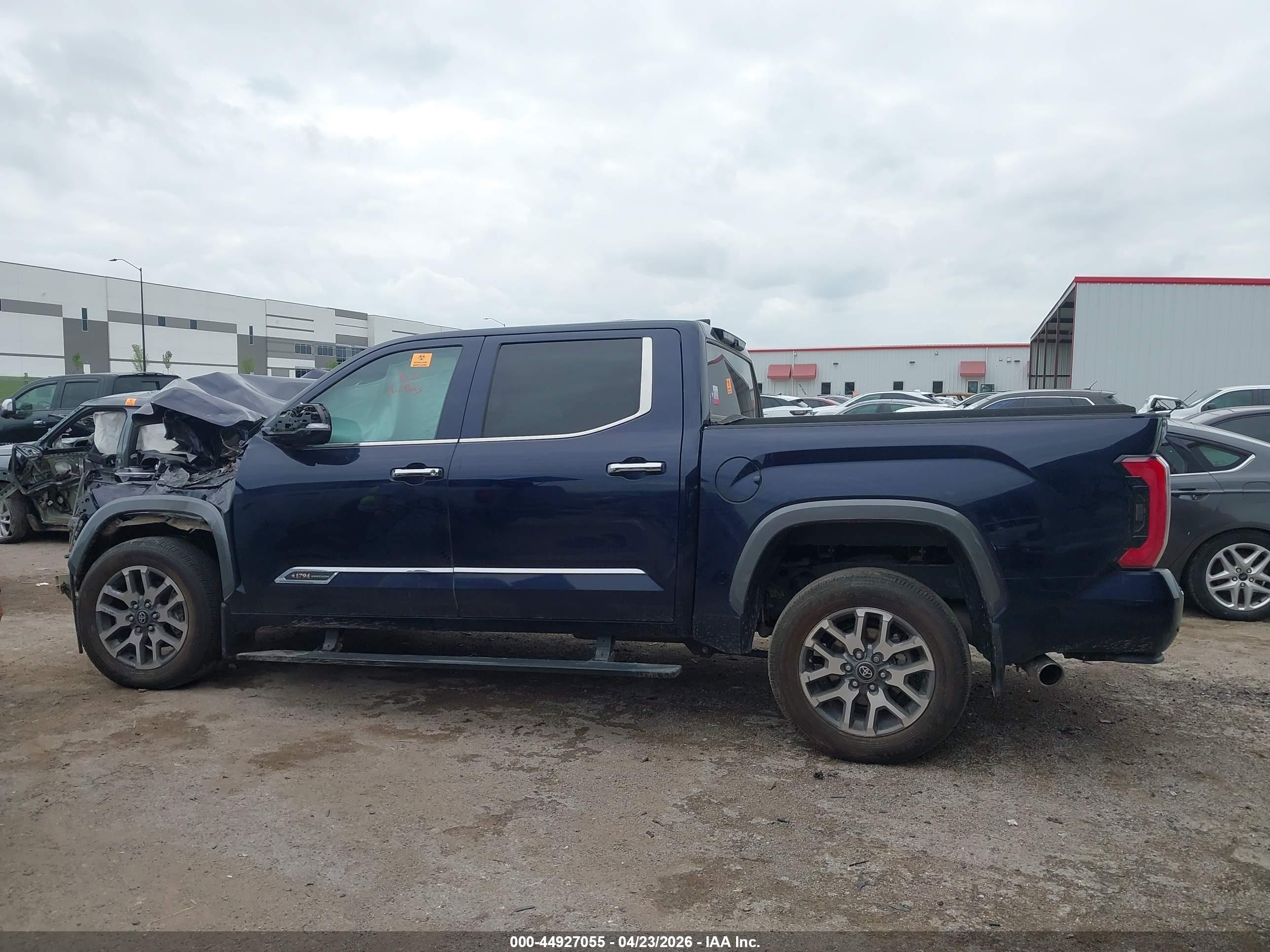 2025 Toyota Tundra 1794 Edition Dark Blue vin: 5TFMA5DB6SX279293