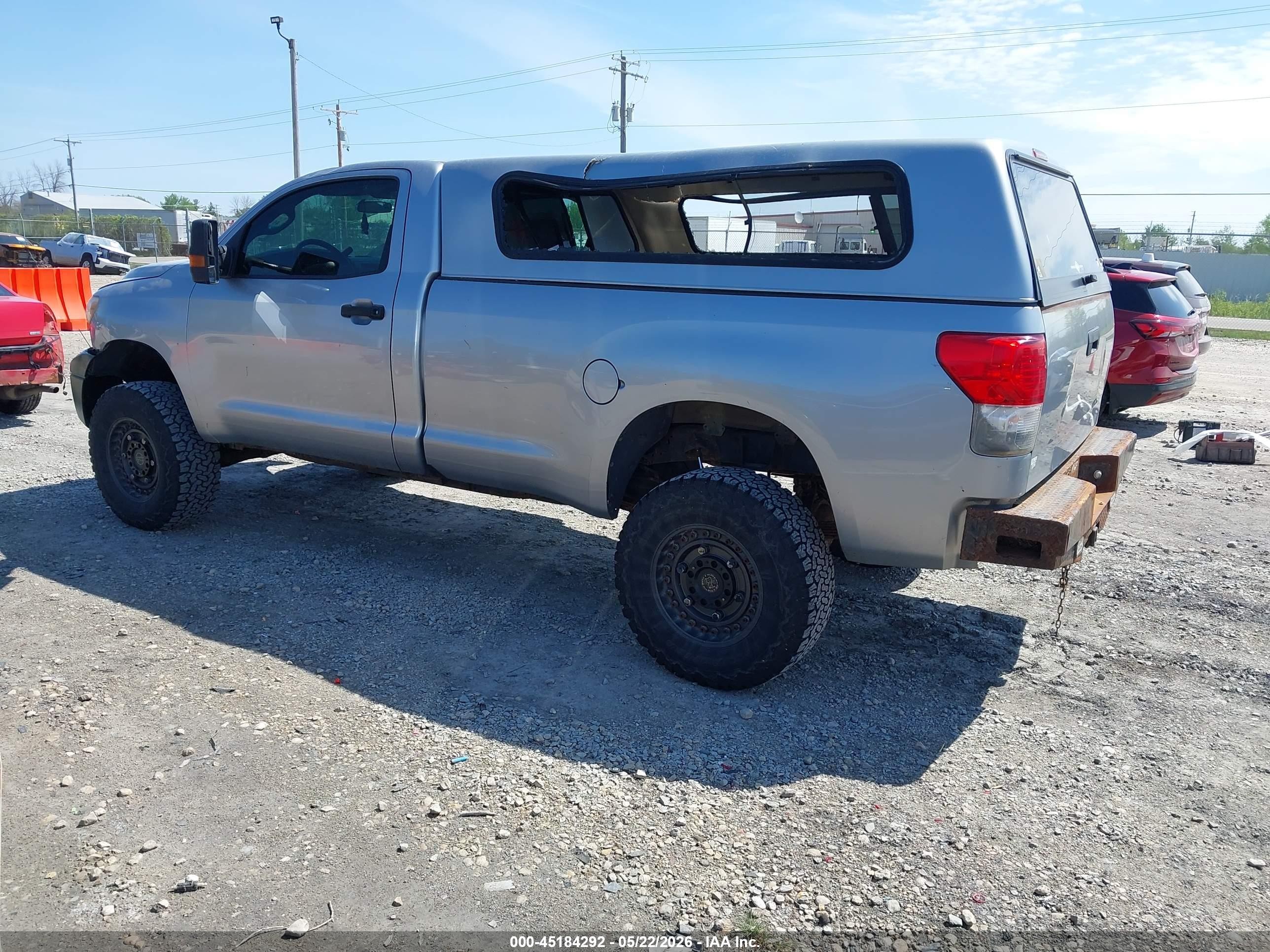 2010 Toyota Tundra Grade 4.6l V8 Silver vin: 5TFMM5F16AX003514