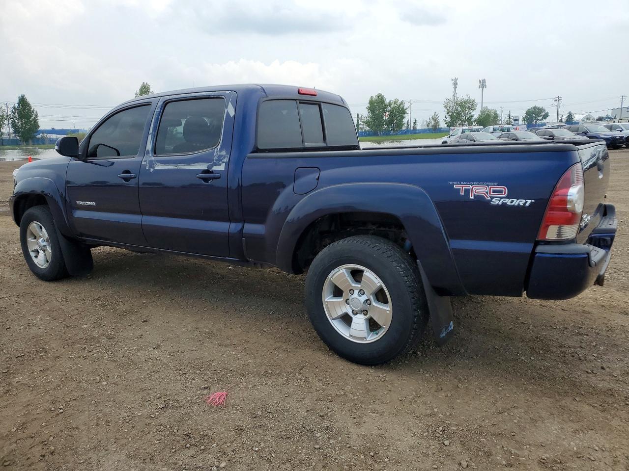 2013 Toyota Tacoma Double Cab Long Bed Синий vin: 5TFMU4FN0DX012887