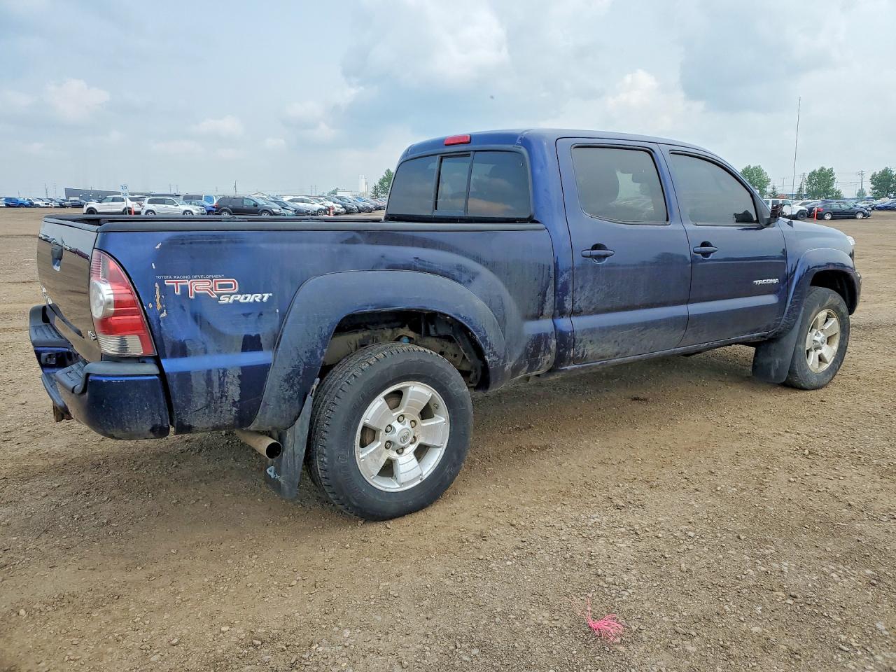2013 Toyota Tacoma Double Cab Long Bed Синий vin: 5TFMU4FN0DX012887