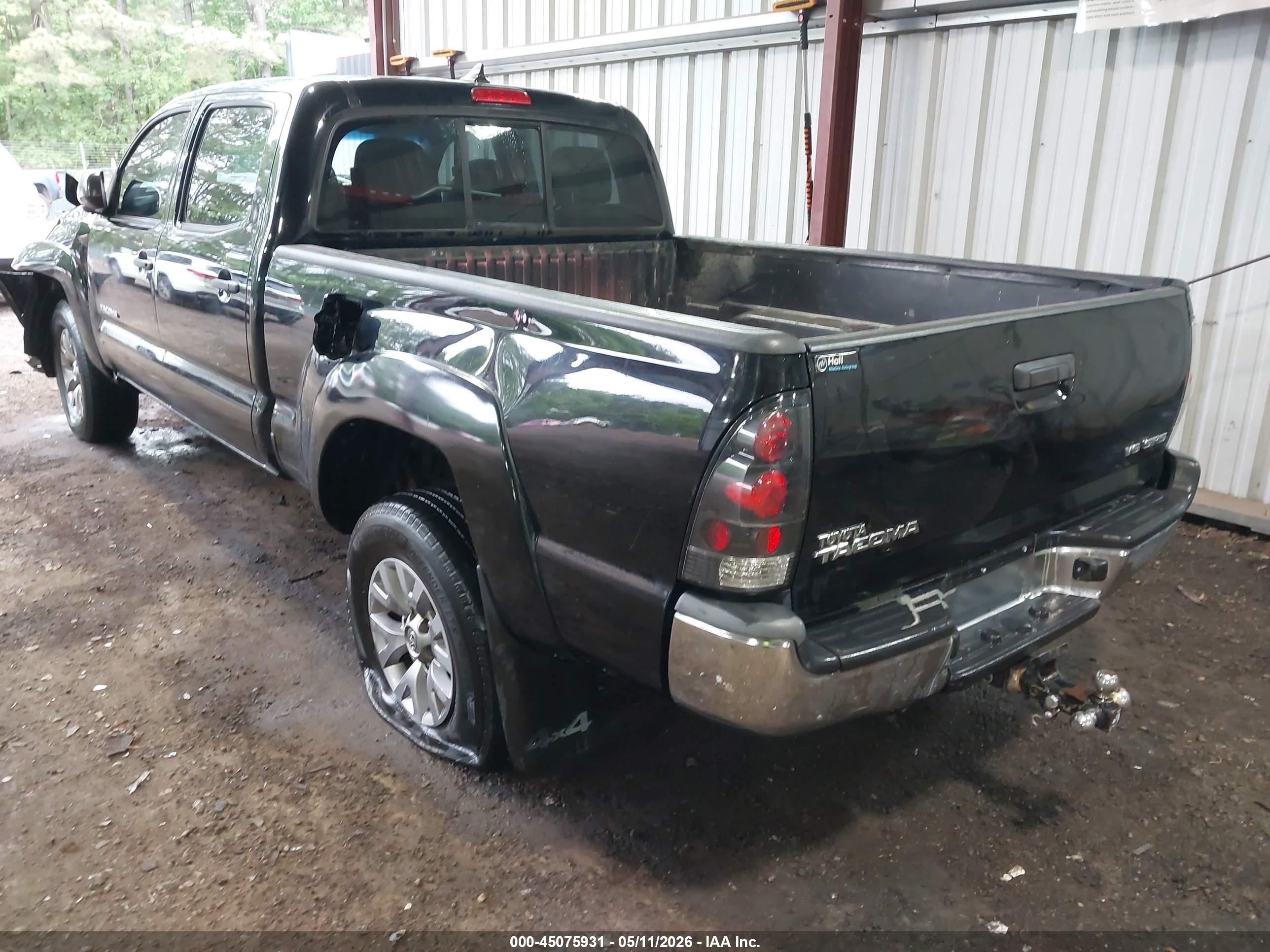 2014 Toyota Tacoma V6 Black vin: 5TFMU4FN0EX021722