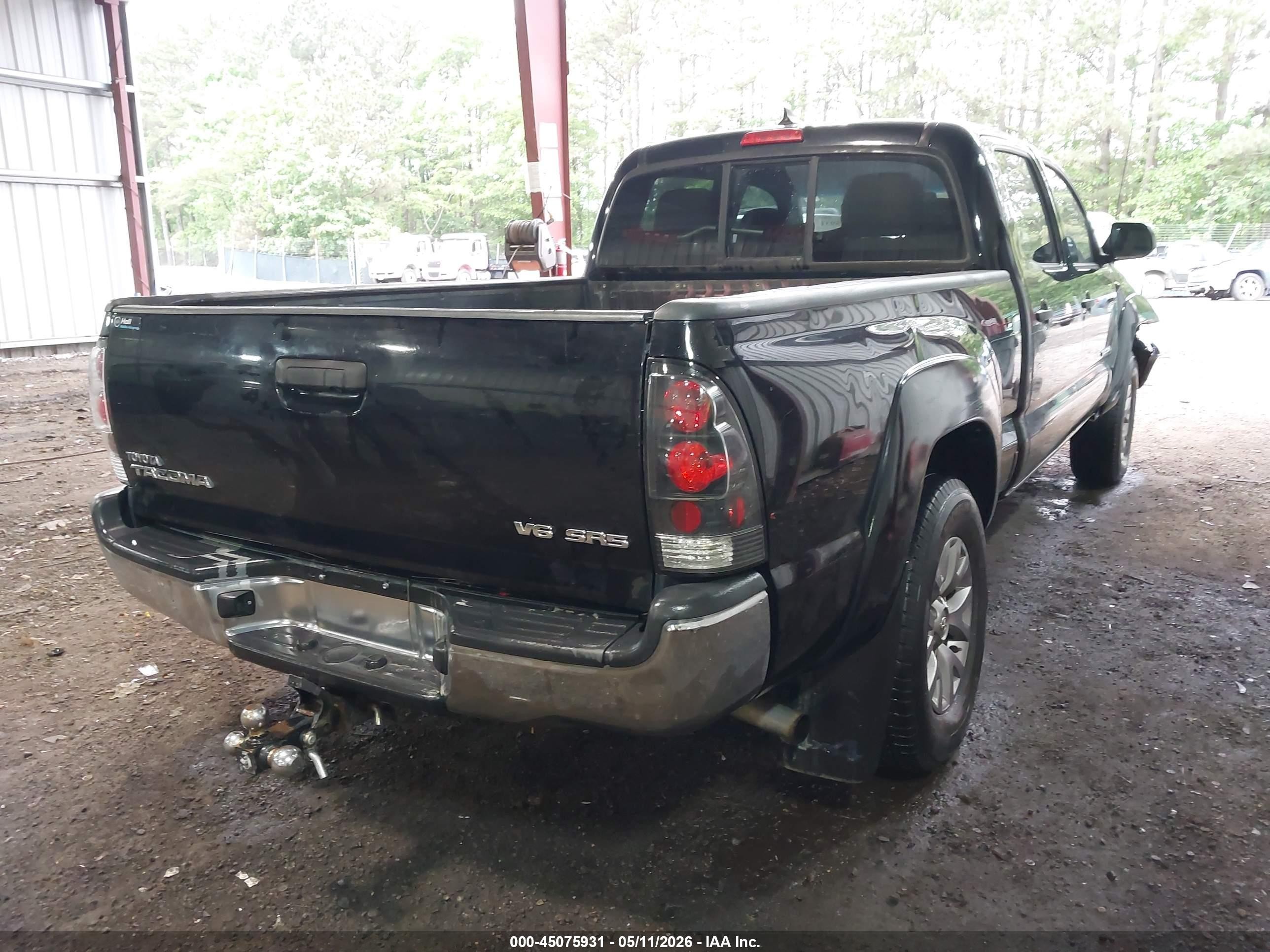 2014 Toyota Tacoma V6 Black vin: 5TFMU4FN0EX021722