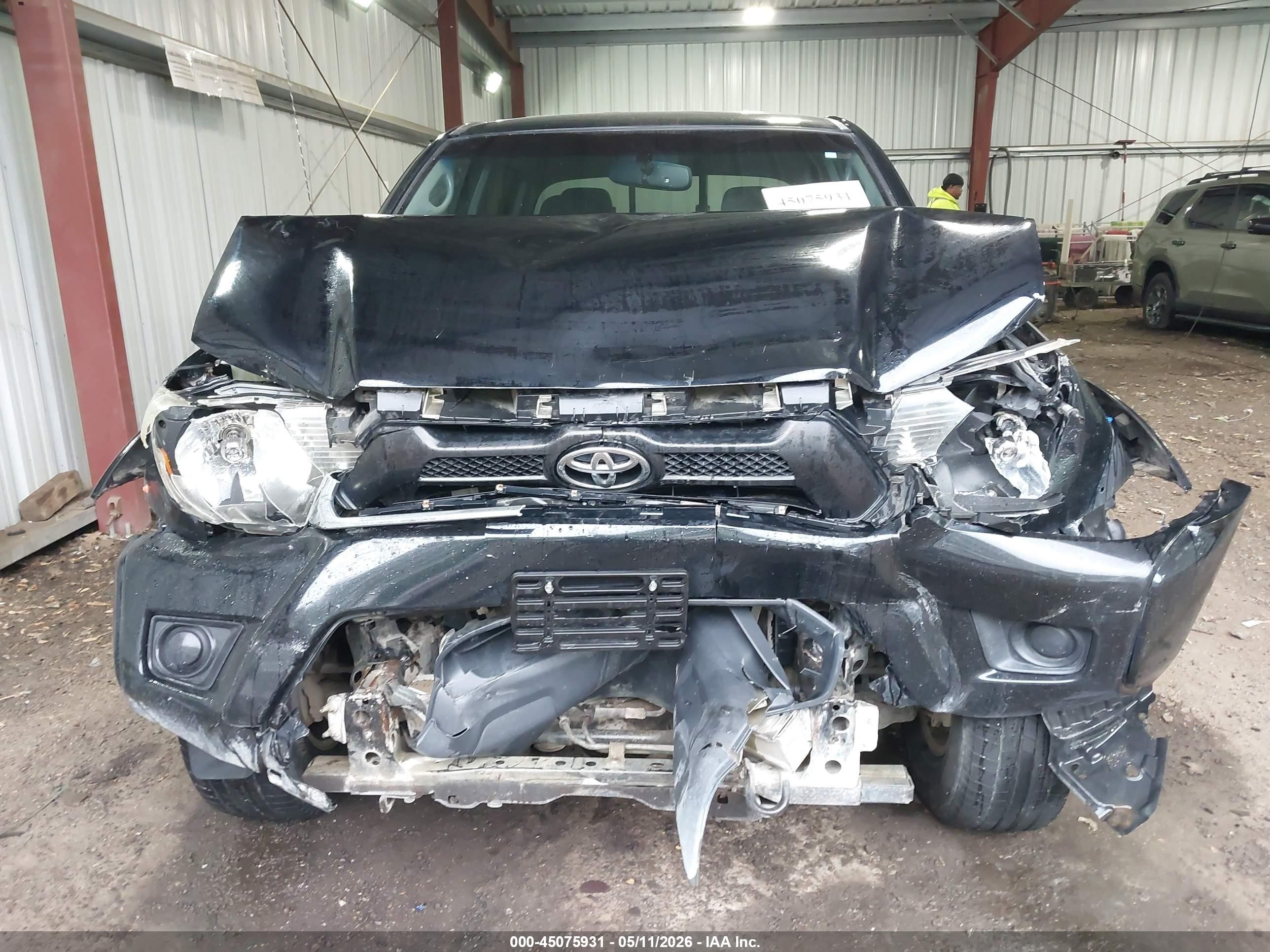 2014 Toyota Tacoma V6 Black vin: 5TFMU4FN0EX021722