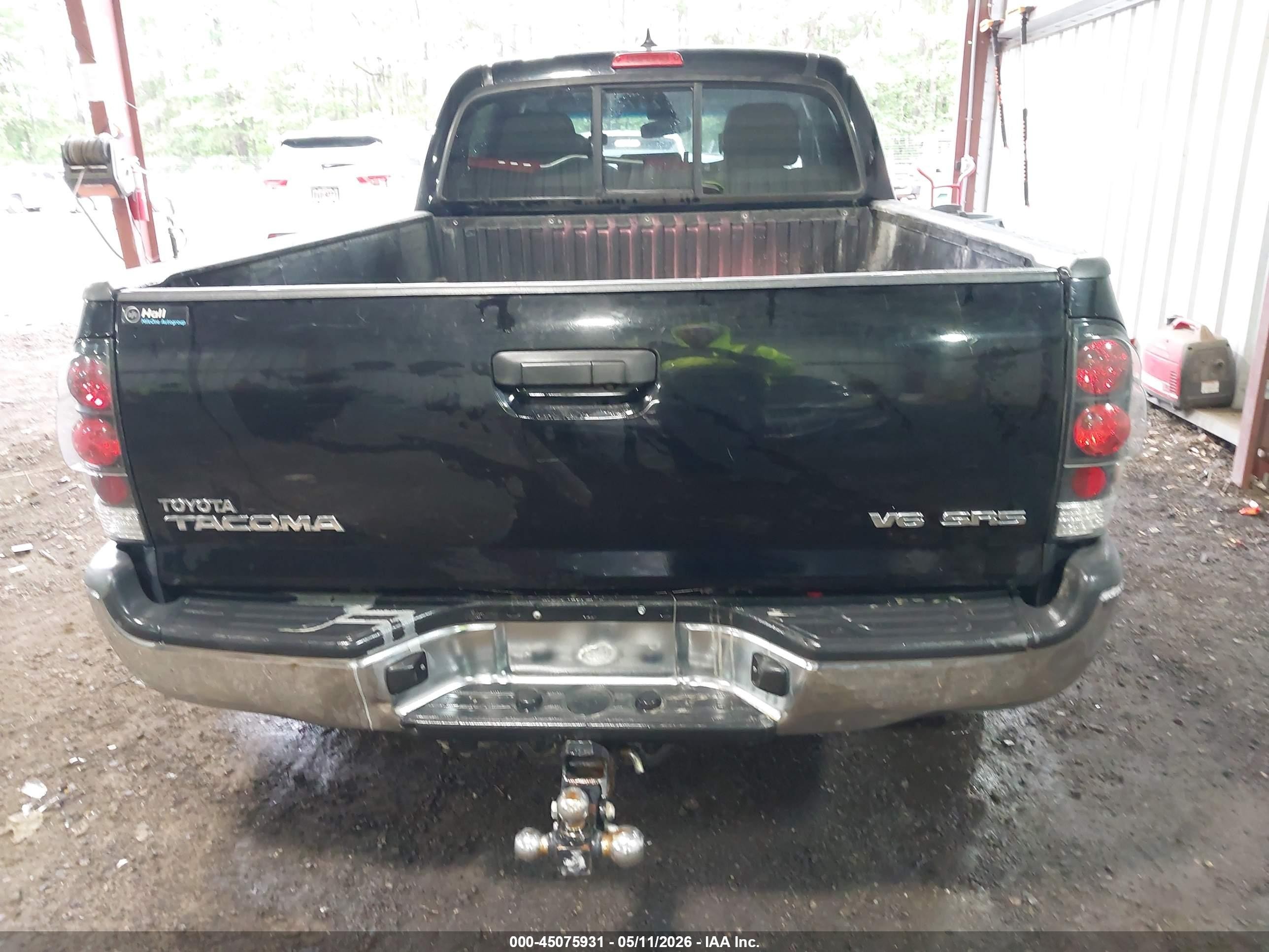2014 Toyota Tacoma V6 Black vin: 5TFMU4FN0EX021722