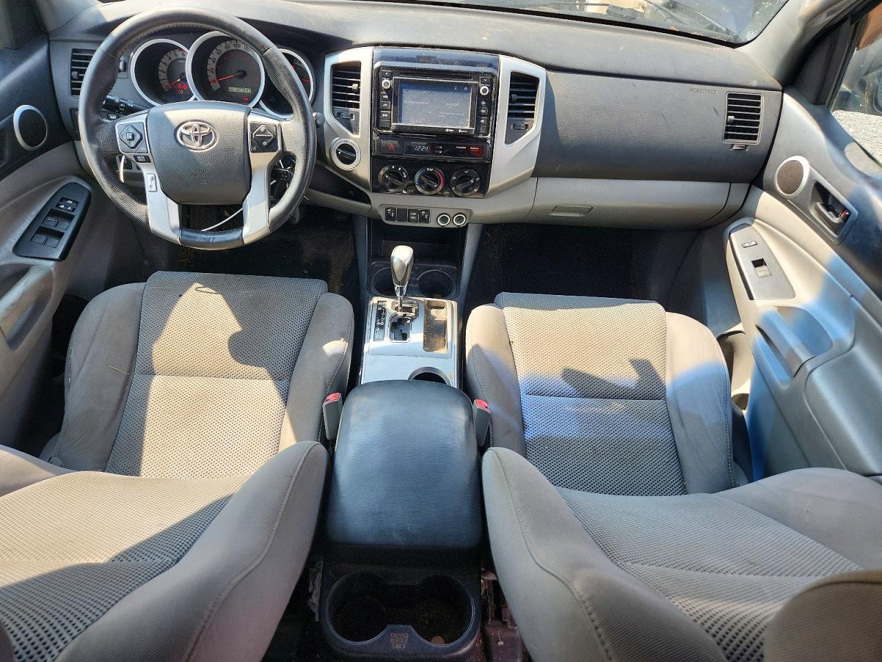 2014 Toyota Tacoma Double Cab Long Bed Черный vin: 5TFMU4FN0EX025169